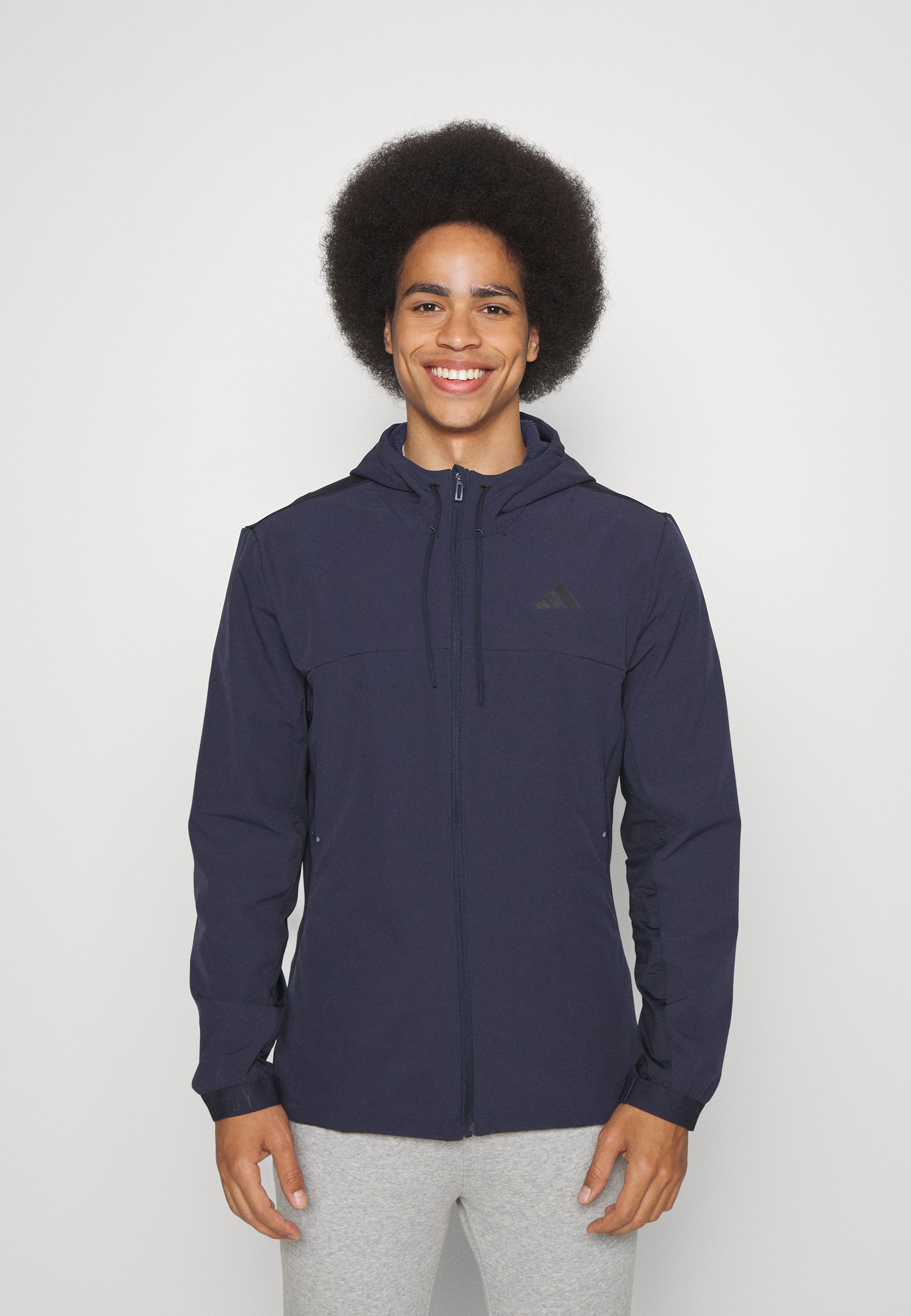 COOL READY WORKOUT FULL ZIP HOODIE - Fleece jacket