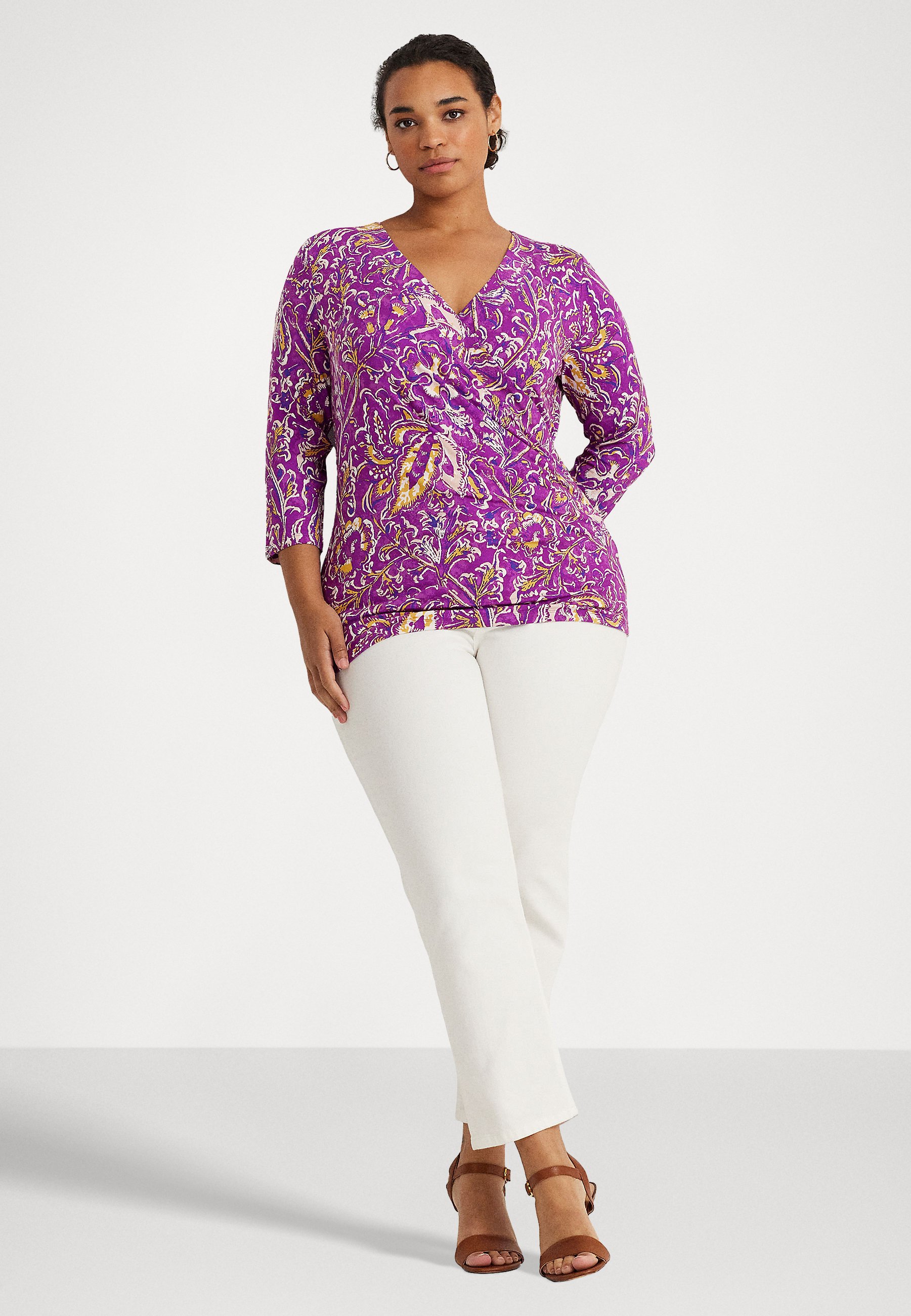 ALAYJA MID SLEEVE - Long sleeved top