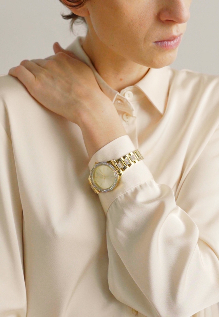 Watch -gold-coloured