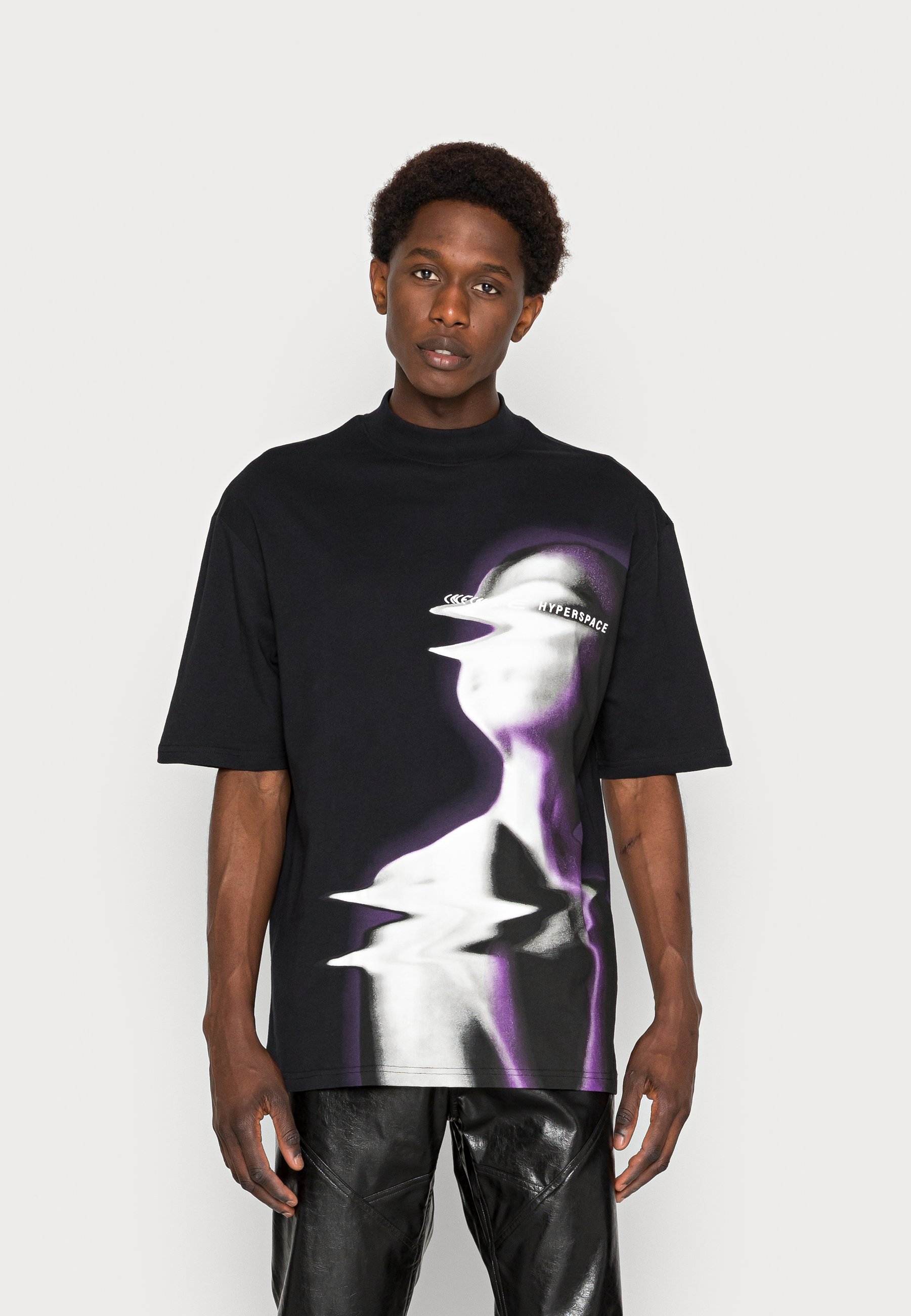 UNISEX - Print T-shirt -black