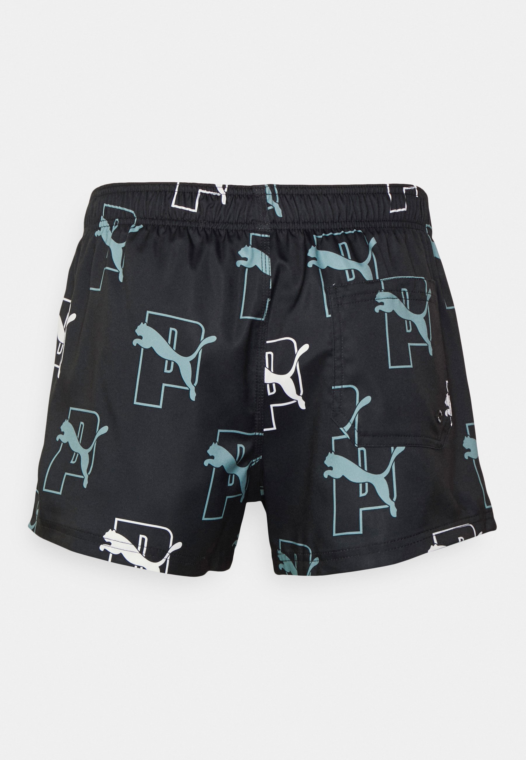 SWIM MEN PRINT CAT LOGO - Swimming shorts