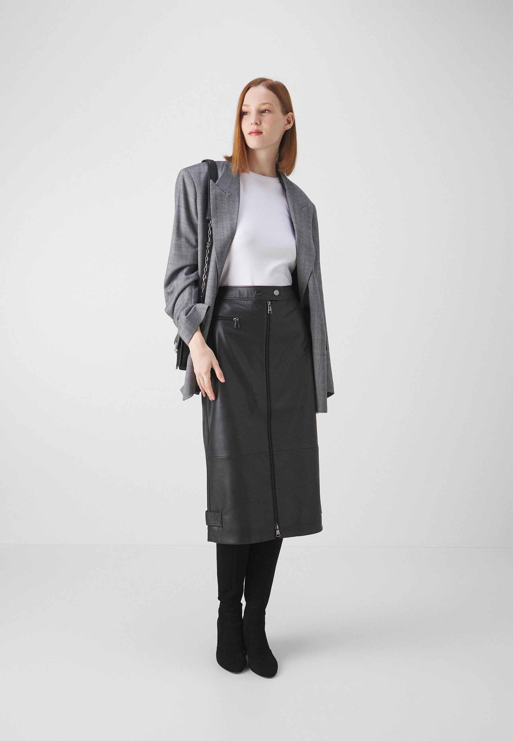 BIKER SKIRT - Pencil skirt