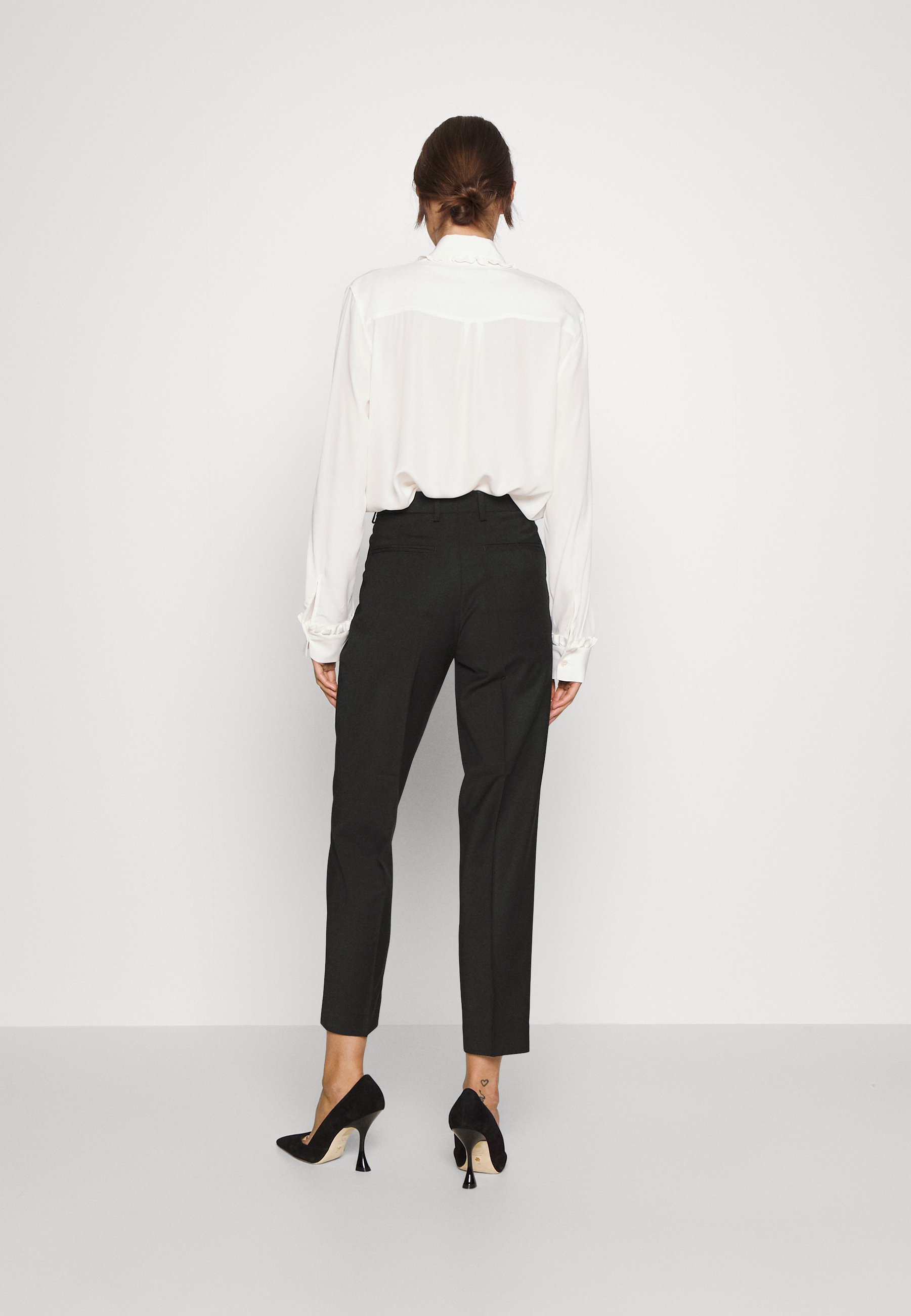 EMMA CROPPED COOL TROUSER - Trousers