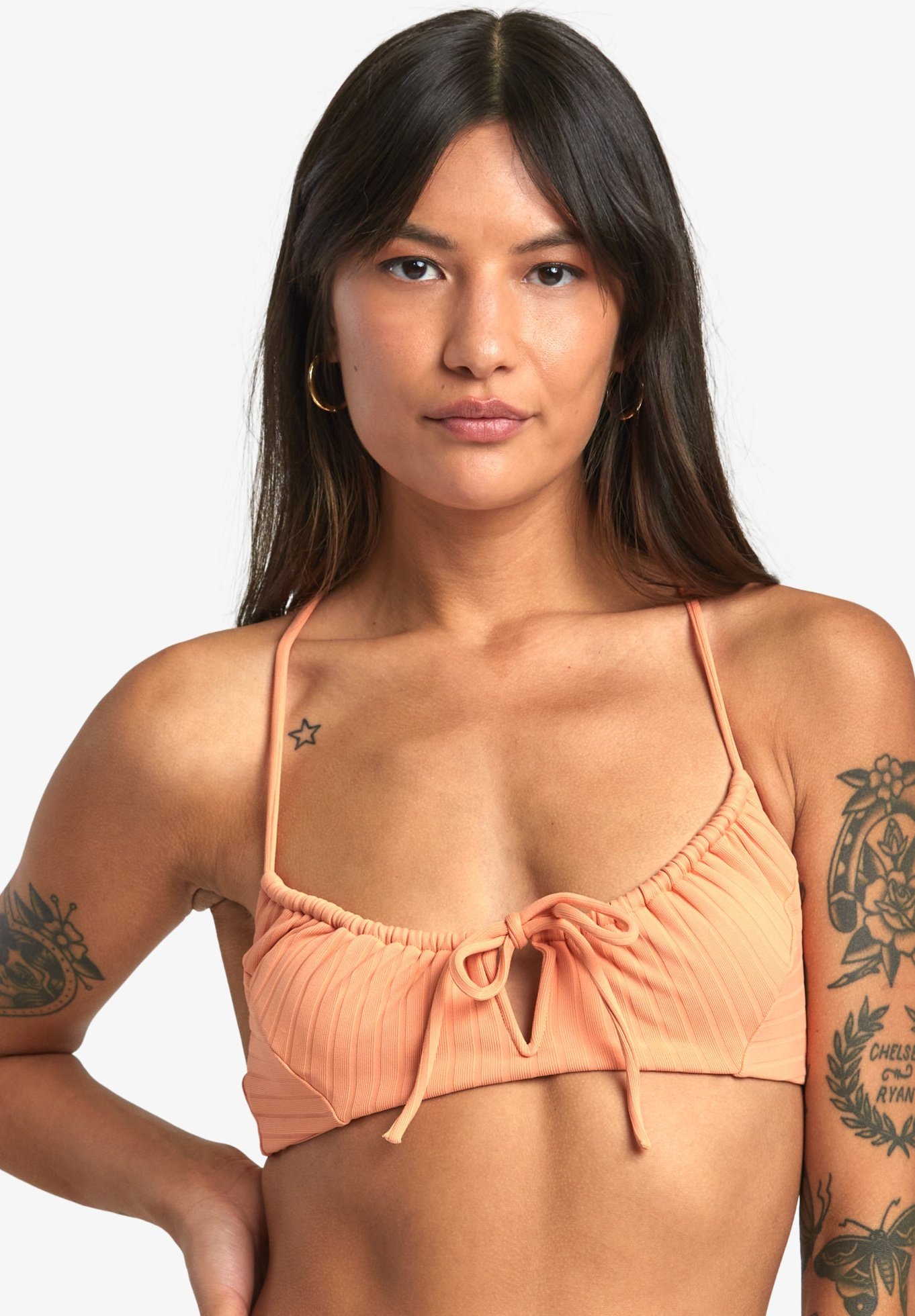 WIDE CROISÉ DANS LE DOS COUPE - Bikini top