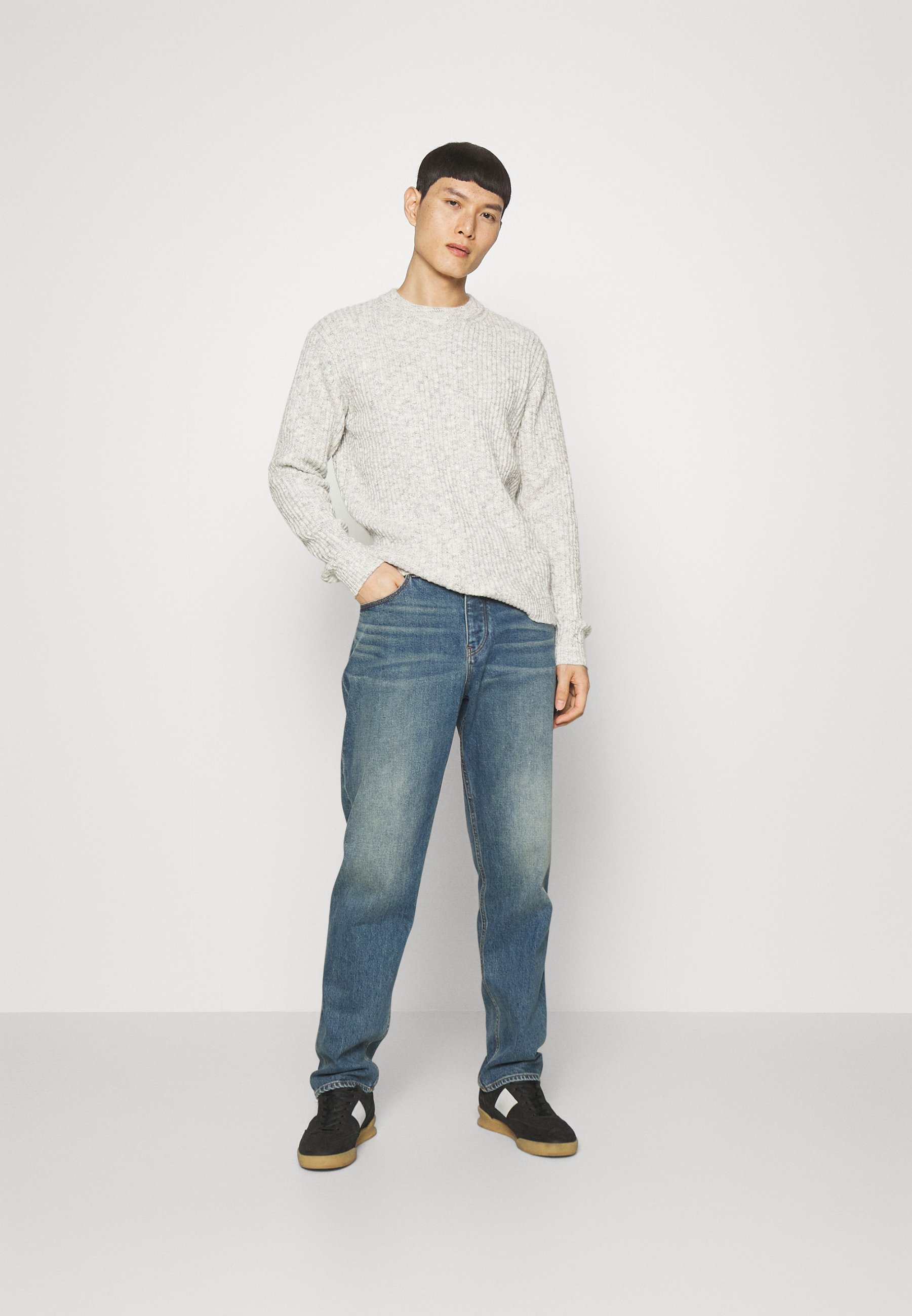 Straight leg jeans