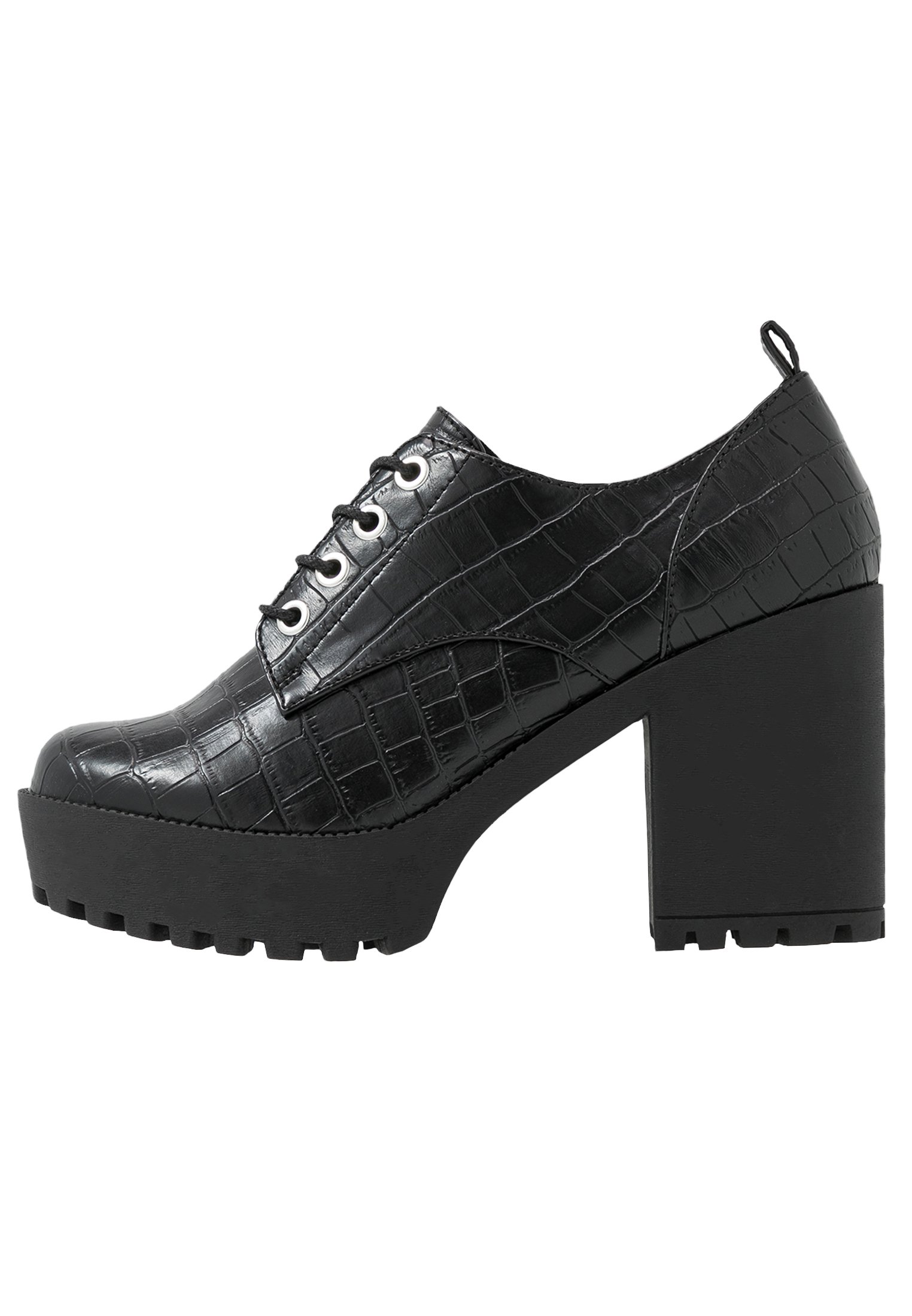 High heeled ankle boots