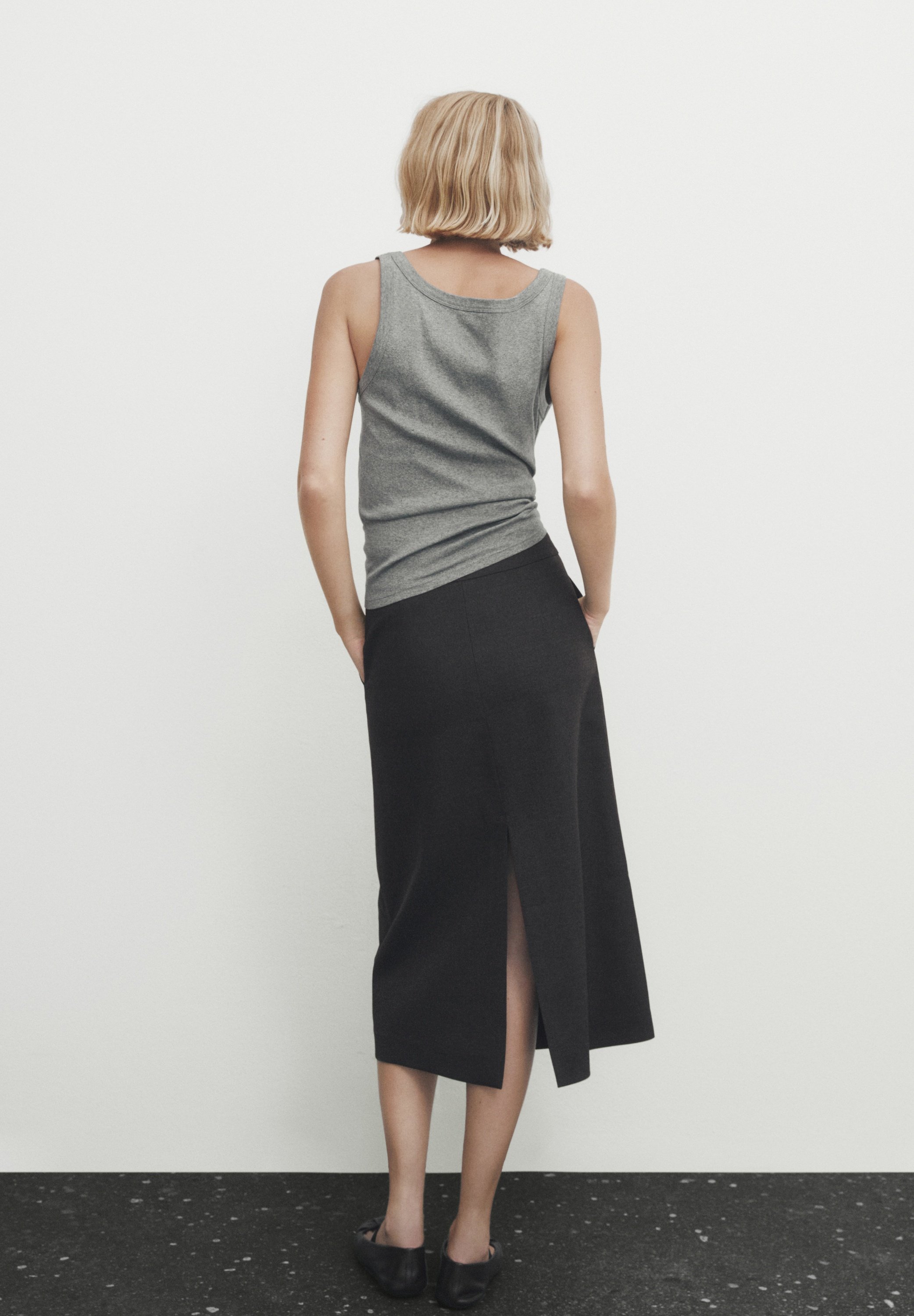 WITH FRONT SLIT- Shorts