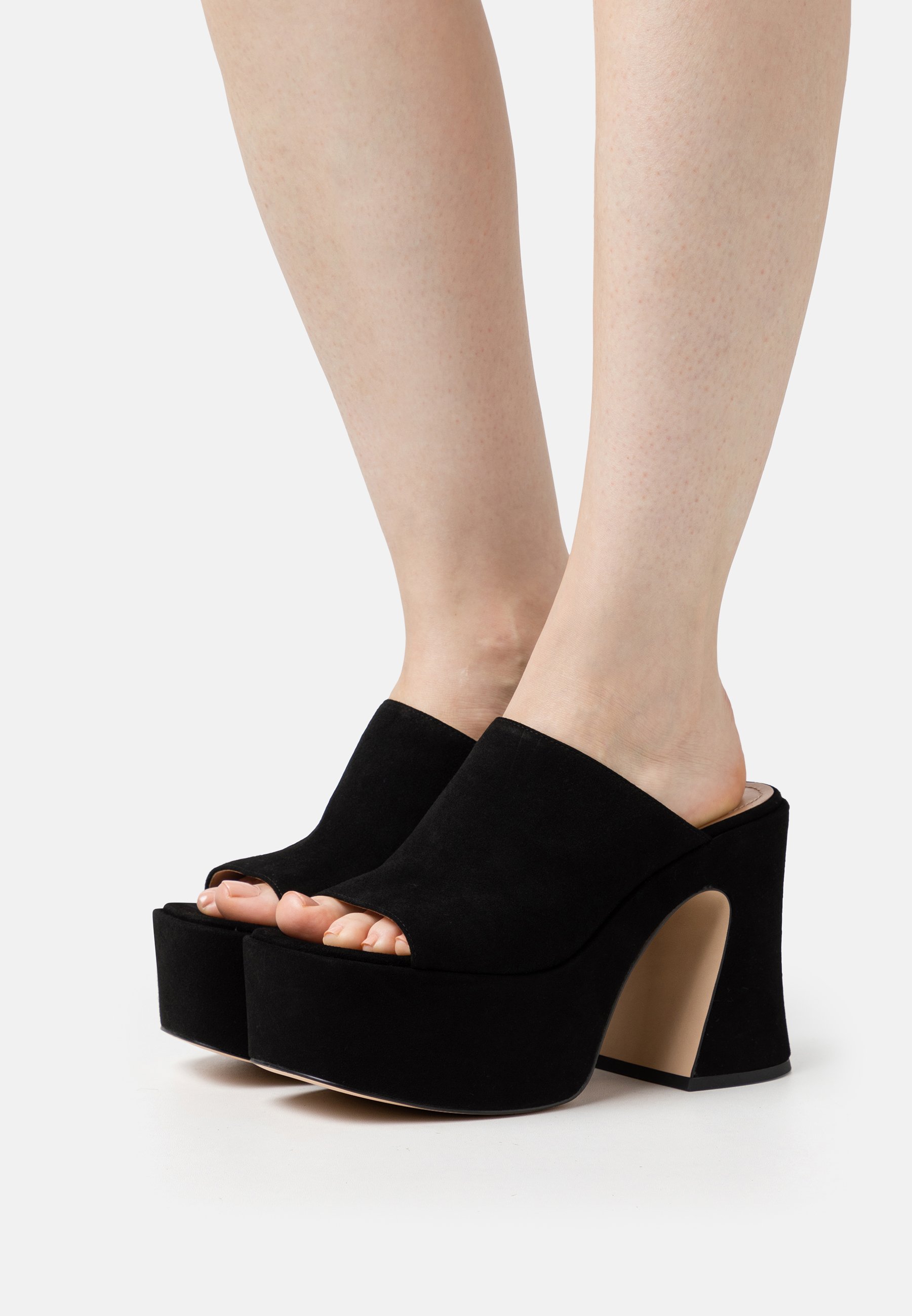 BOBI PLATFORM - Heeled mules