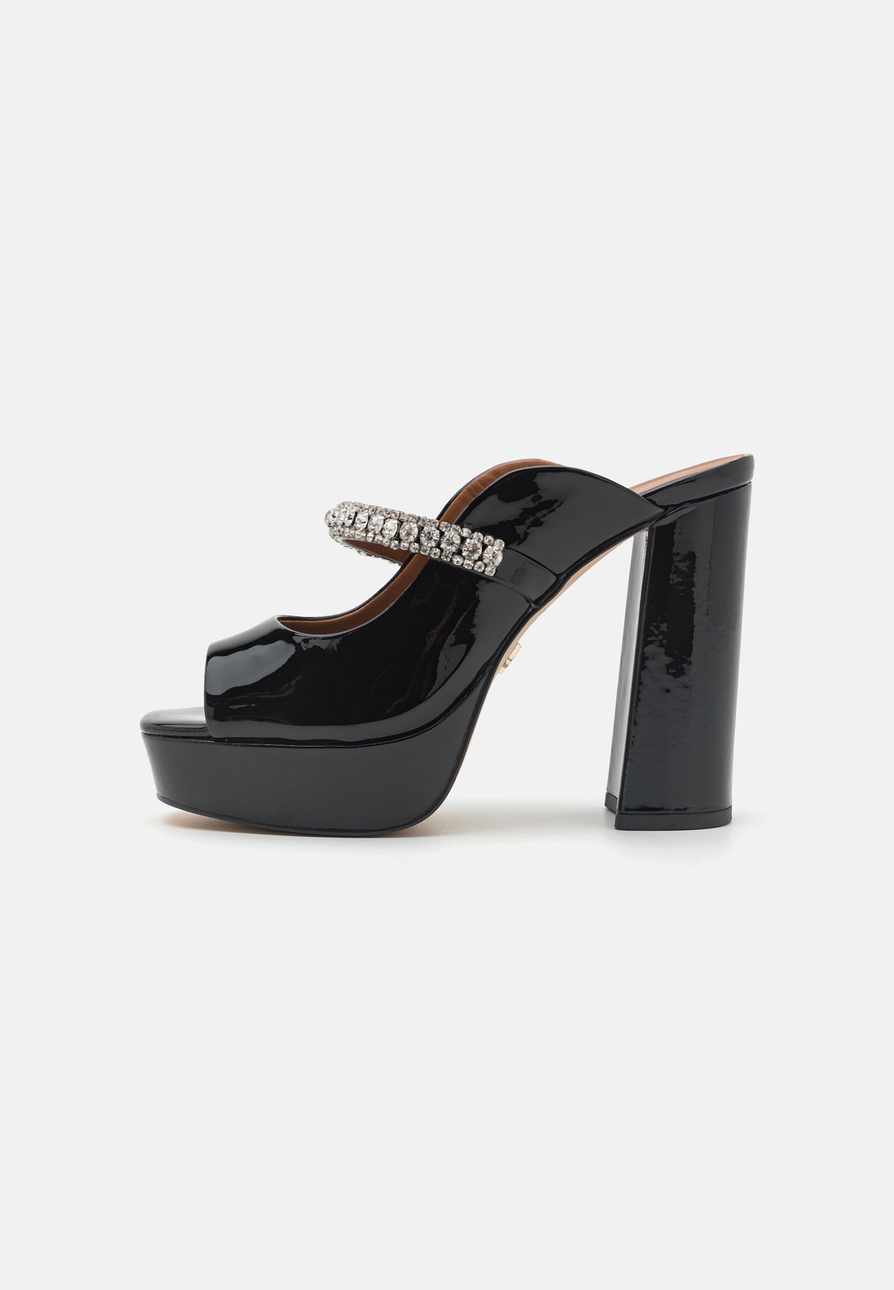DUKE PLATFORM- Heeled mules