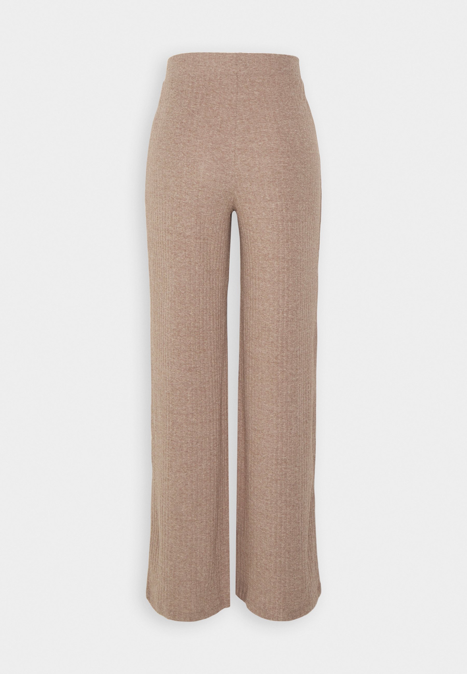 RIBBED WIDE LEG - Tracksuit bottoms