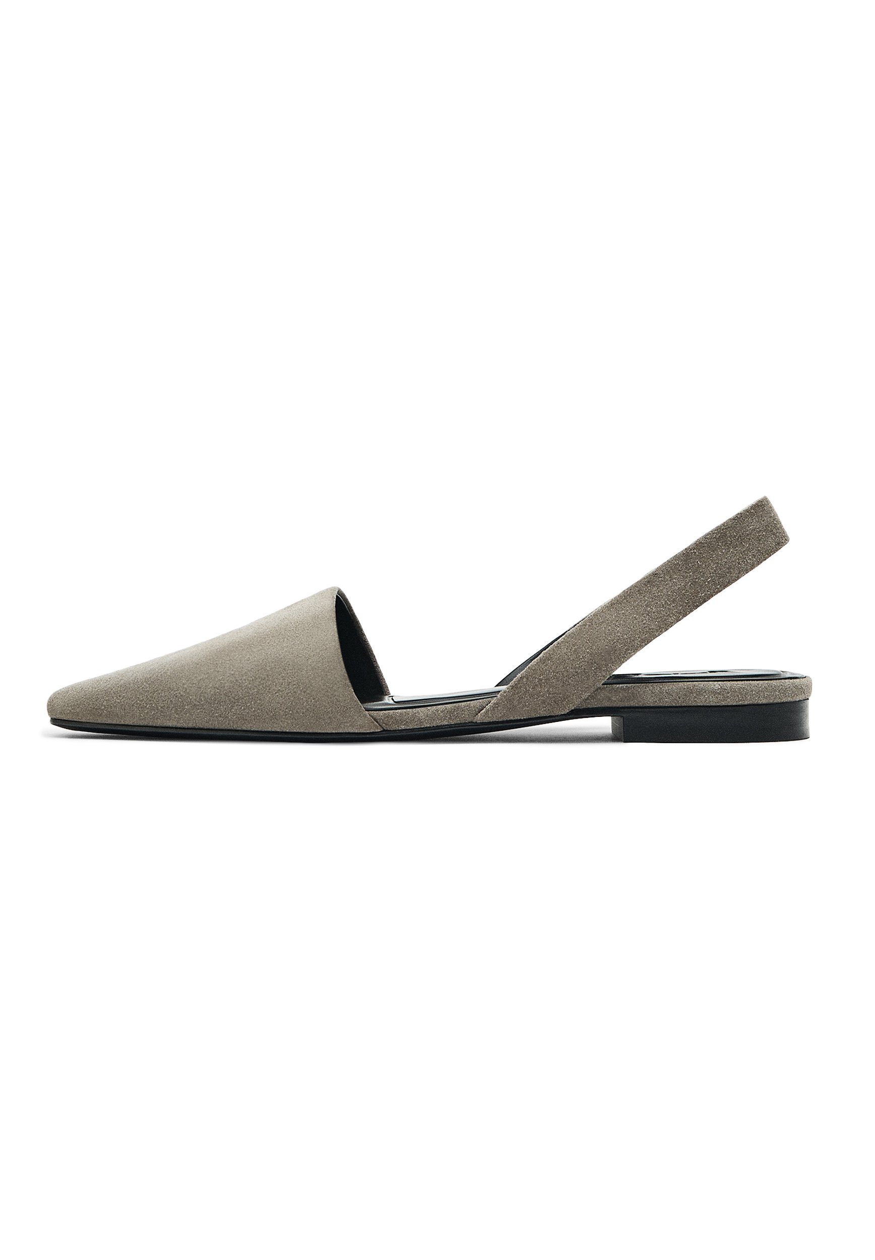 SPLIT- Slingback ballet pumps