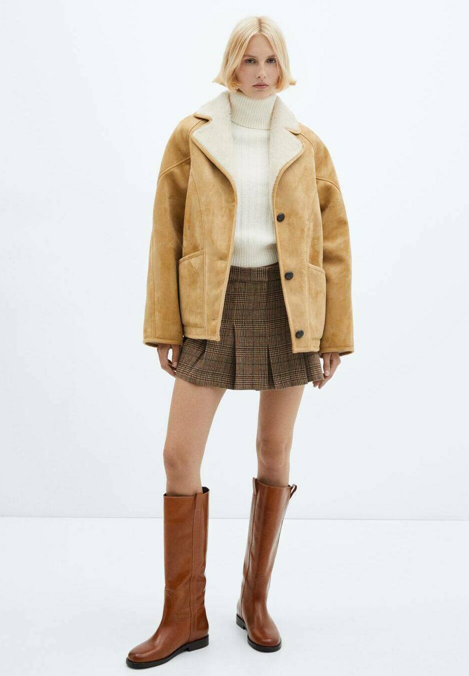 LEYRE - Pleated skirt