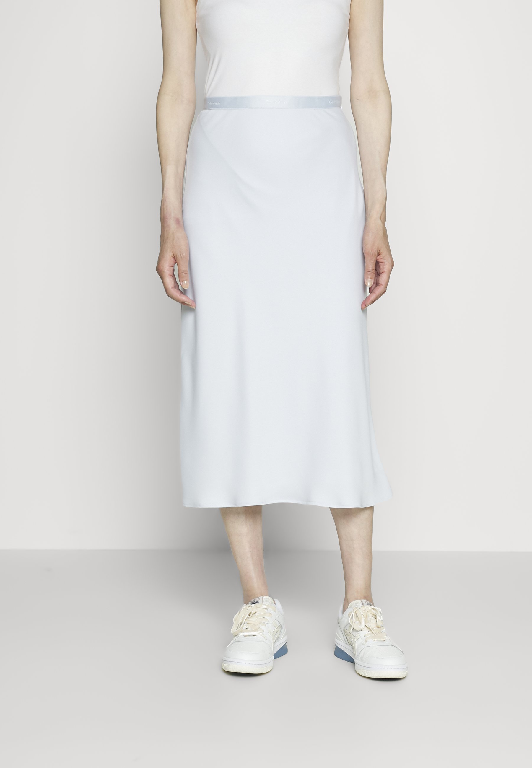 BIAS CUT MIDI SKIRT - Pencil skirt