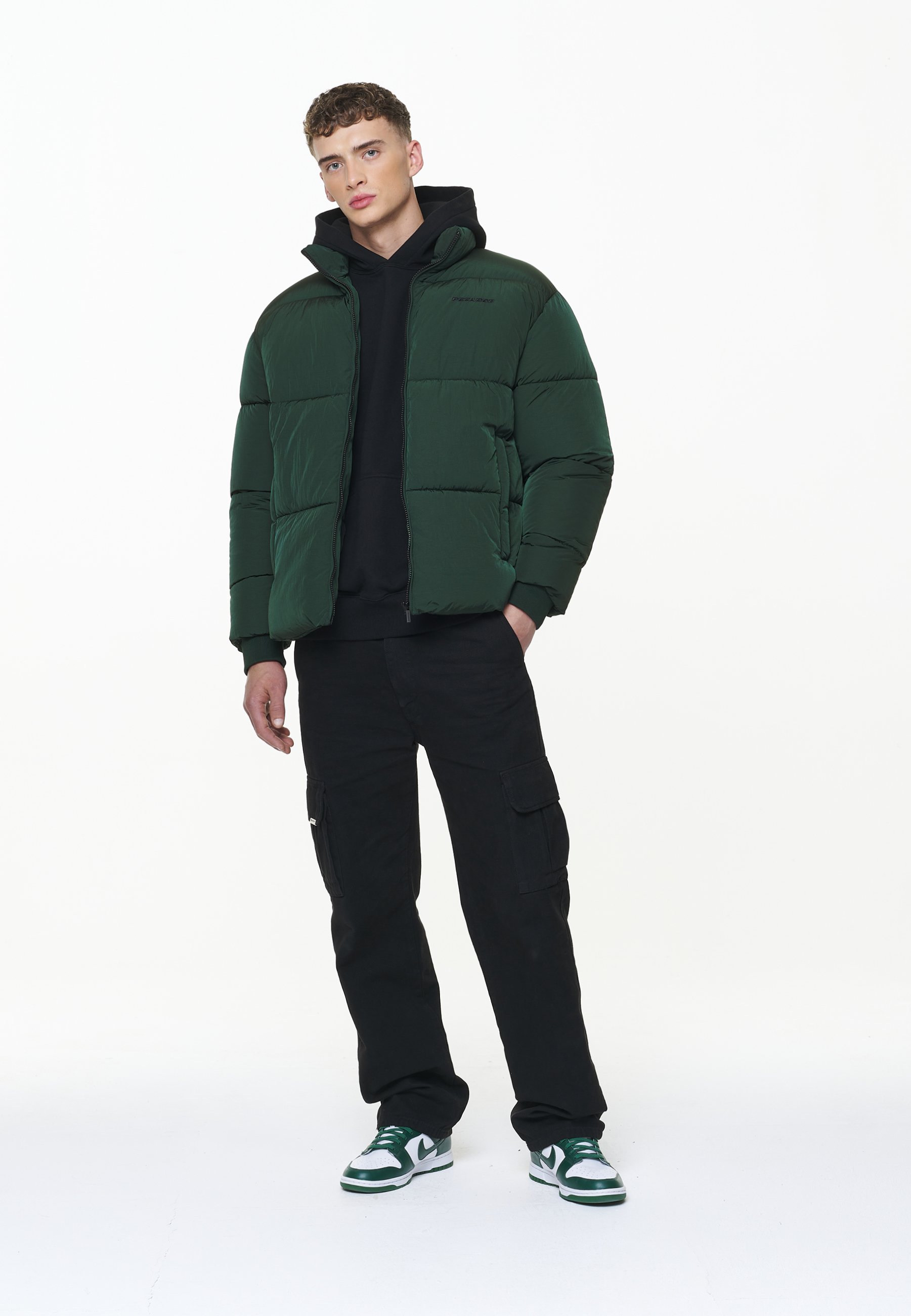 SOLIN CRUSHED PUFFER JACKET - Winter jacket