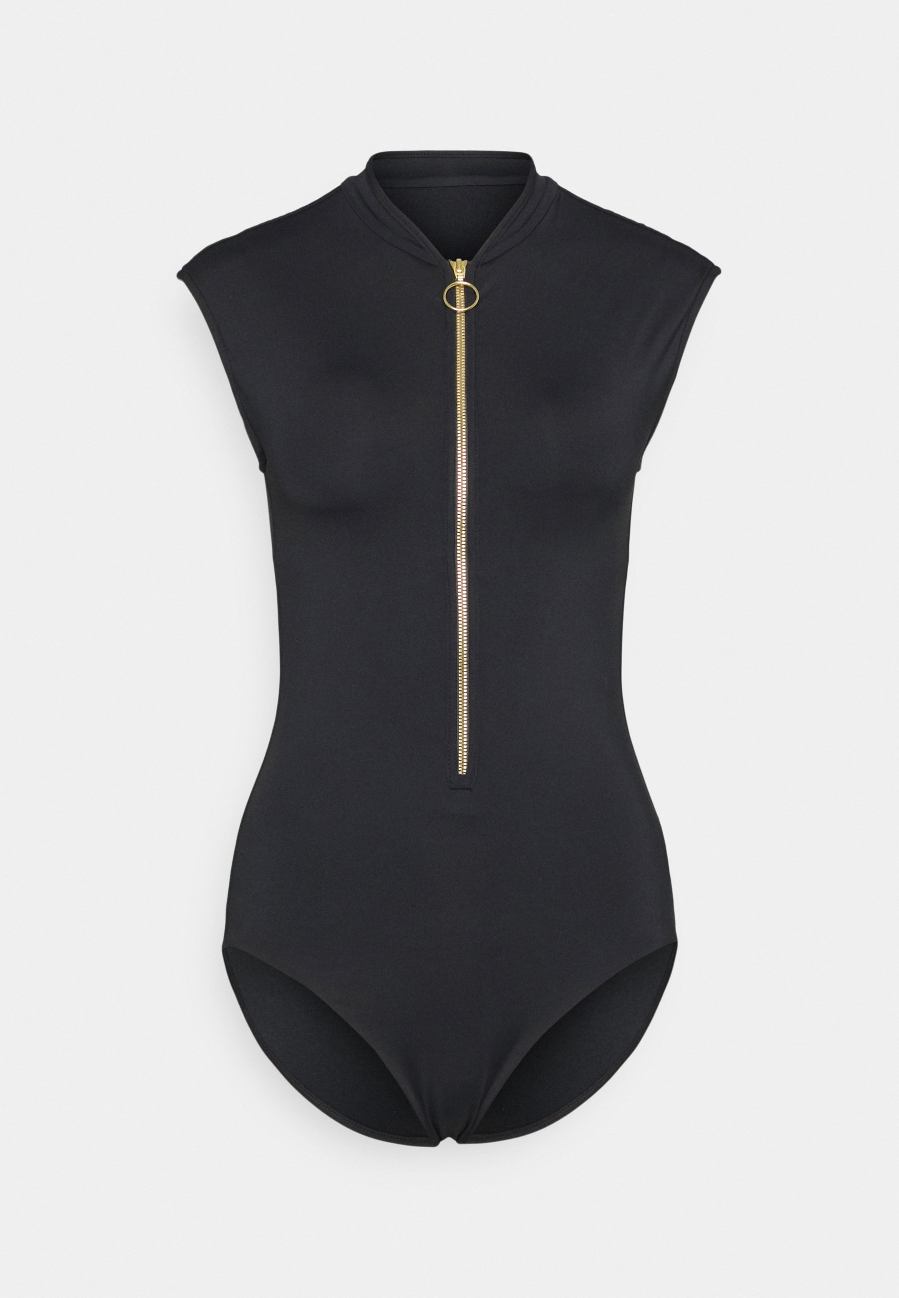 COLLECTIVE ZIP FRONT ONE PIECE - Swimsuit
