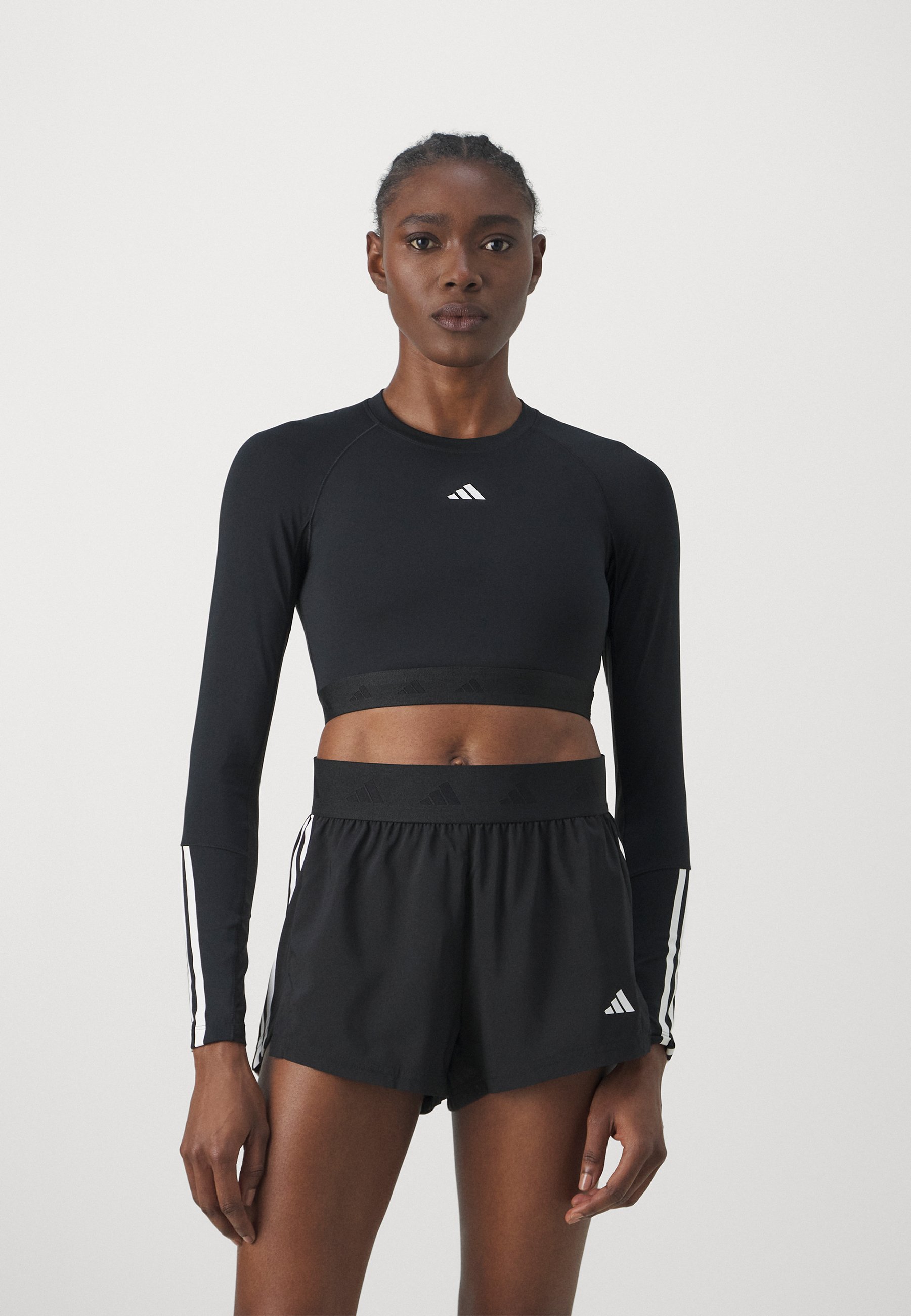 HYPERGLAM TRAINING CROPPED LONG SLEEVE - Long sleeved top