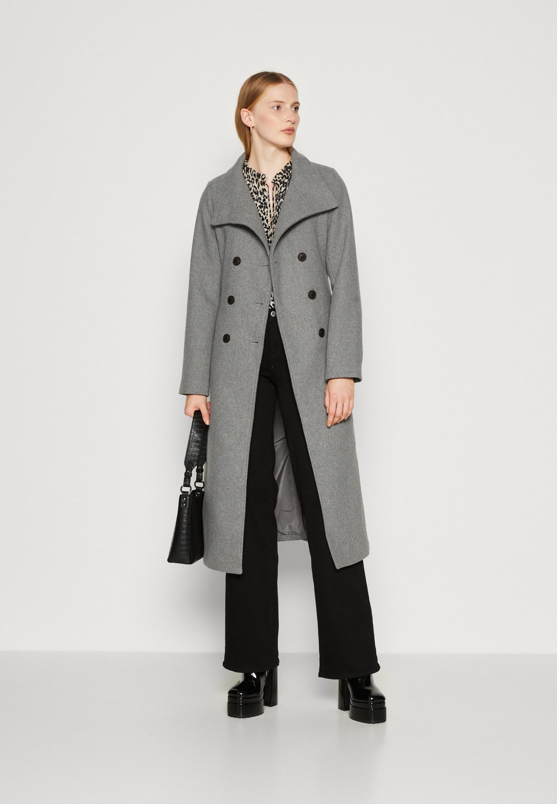 ONLMEDINA LONG BELTED COAT - Classic coat
