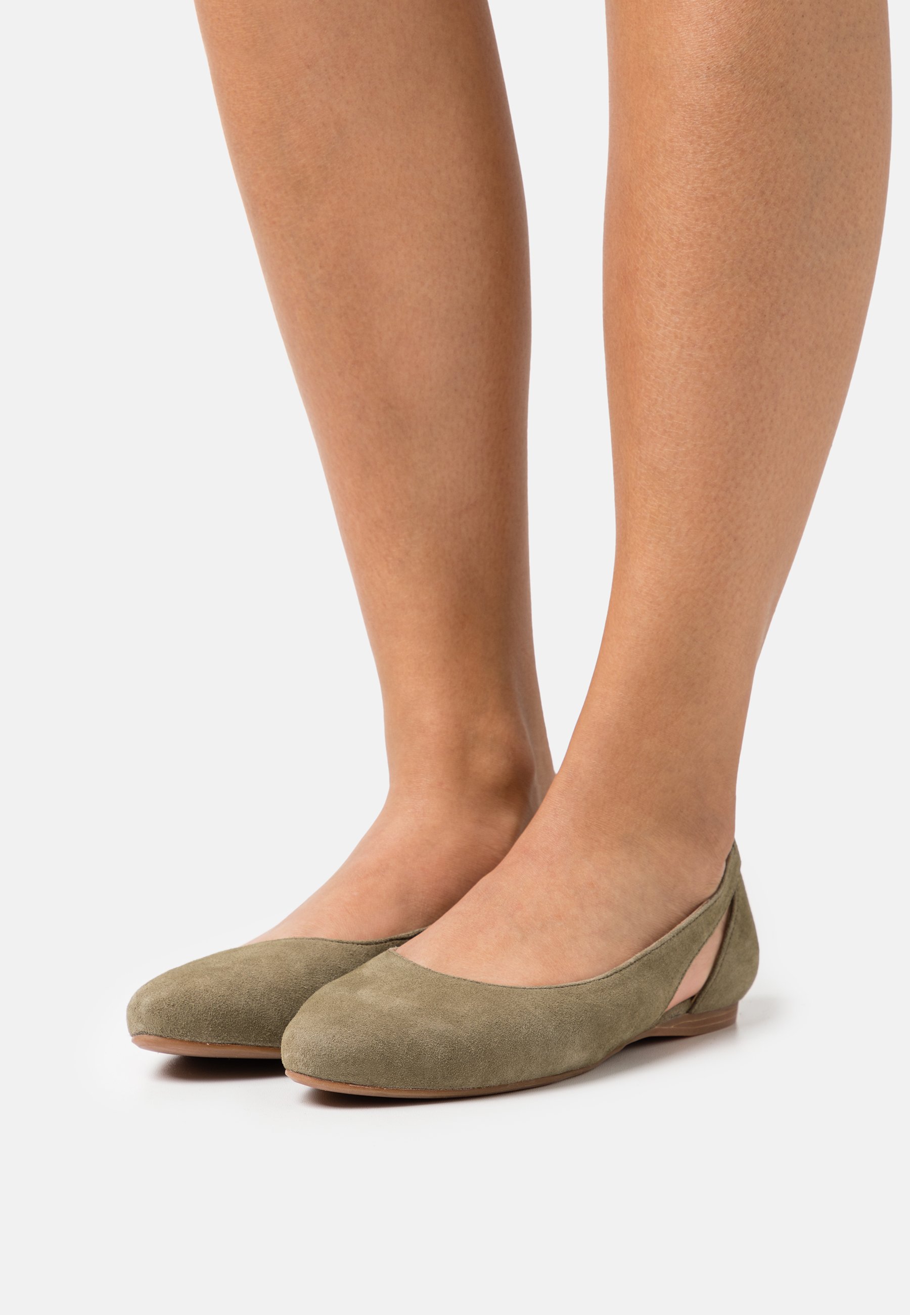 LEATHER- Ballet pumps