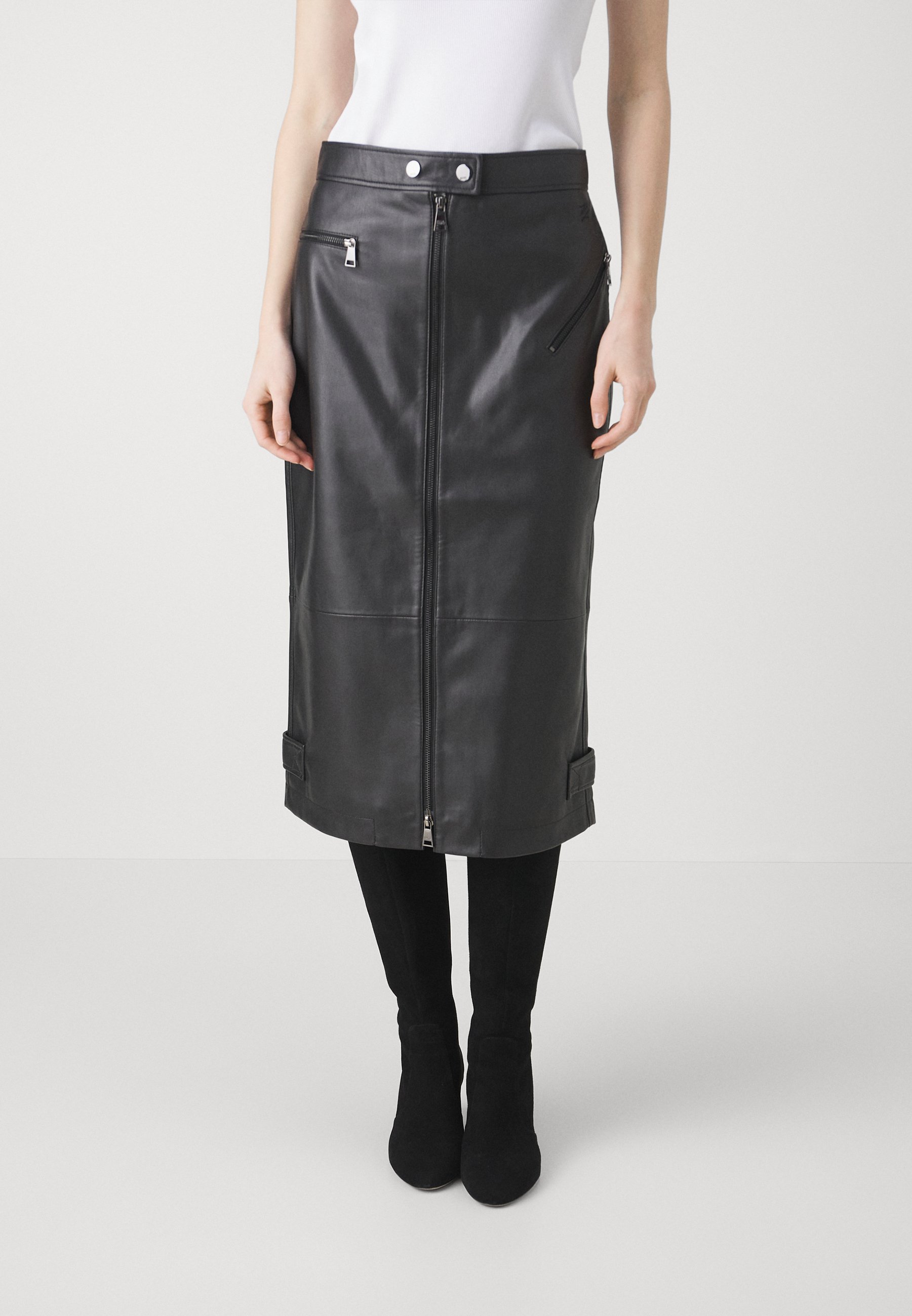 BIKER SKIRT - Pencil skirt