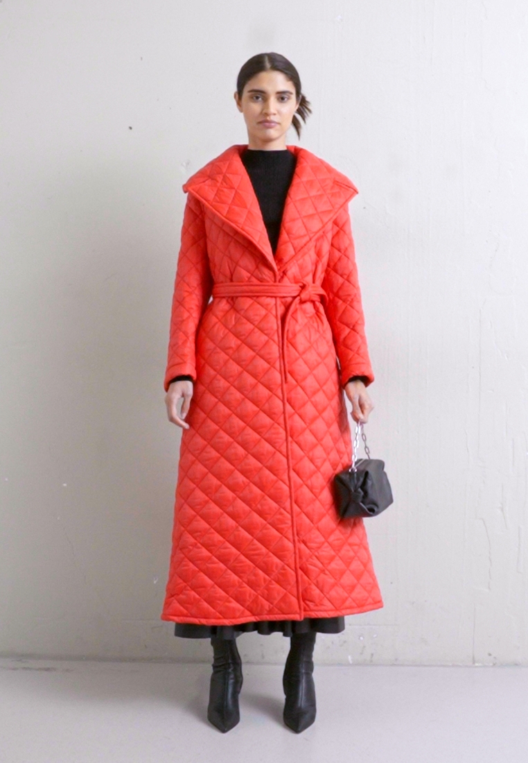 QUILTED COAT - Classic coat