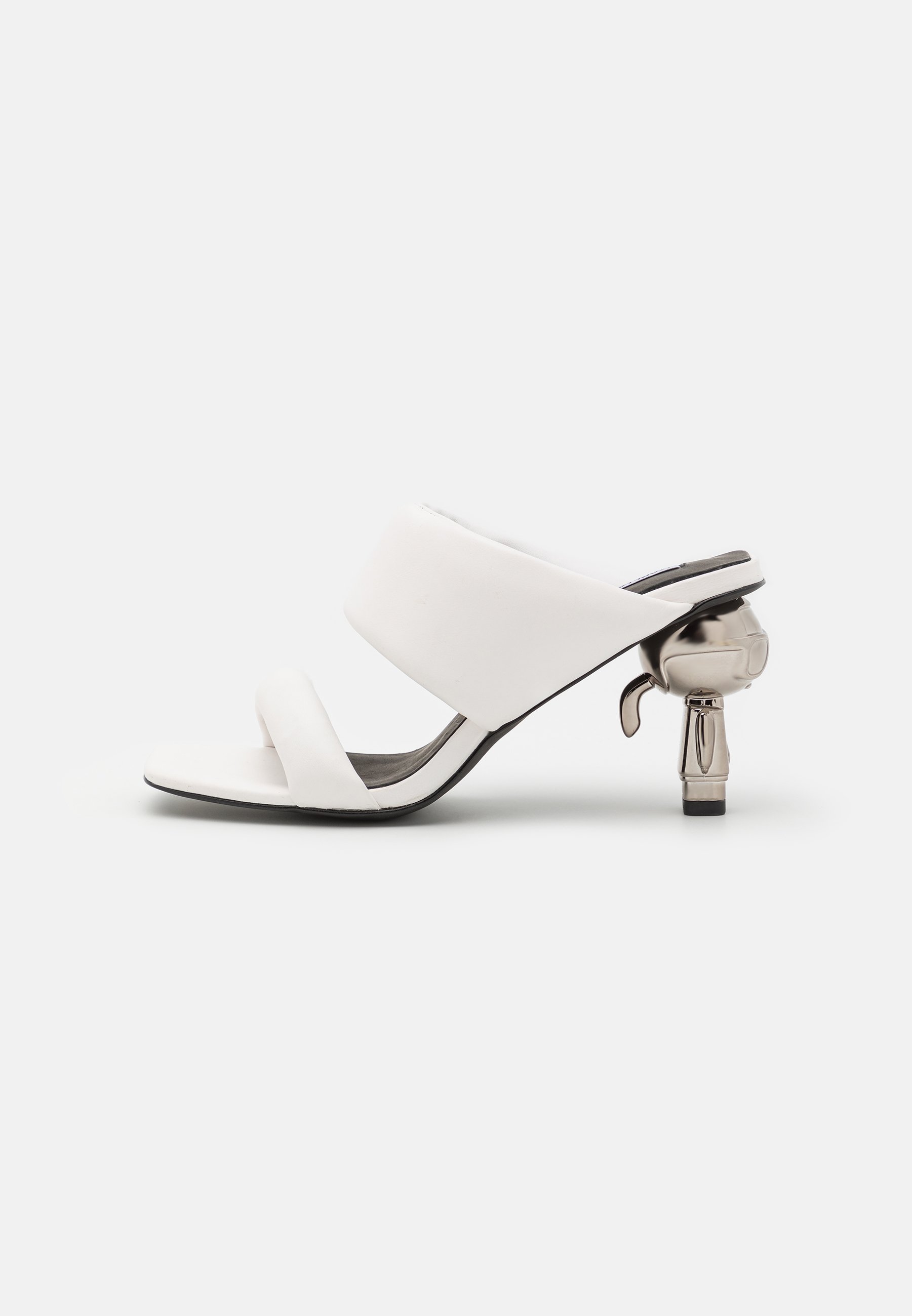 IKON HEEL PADDED STRAP - Heeled mules