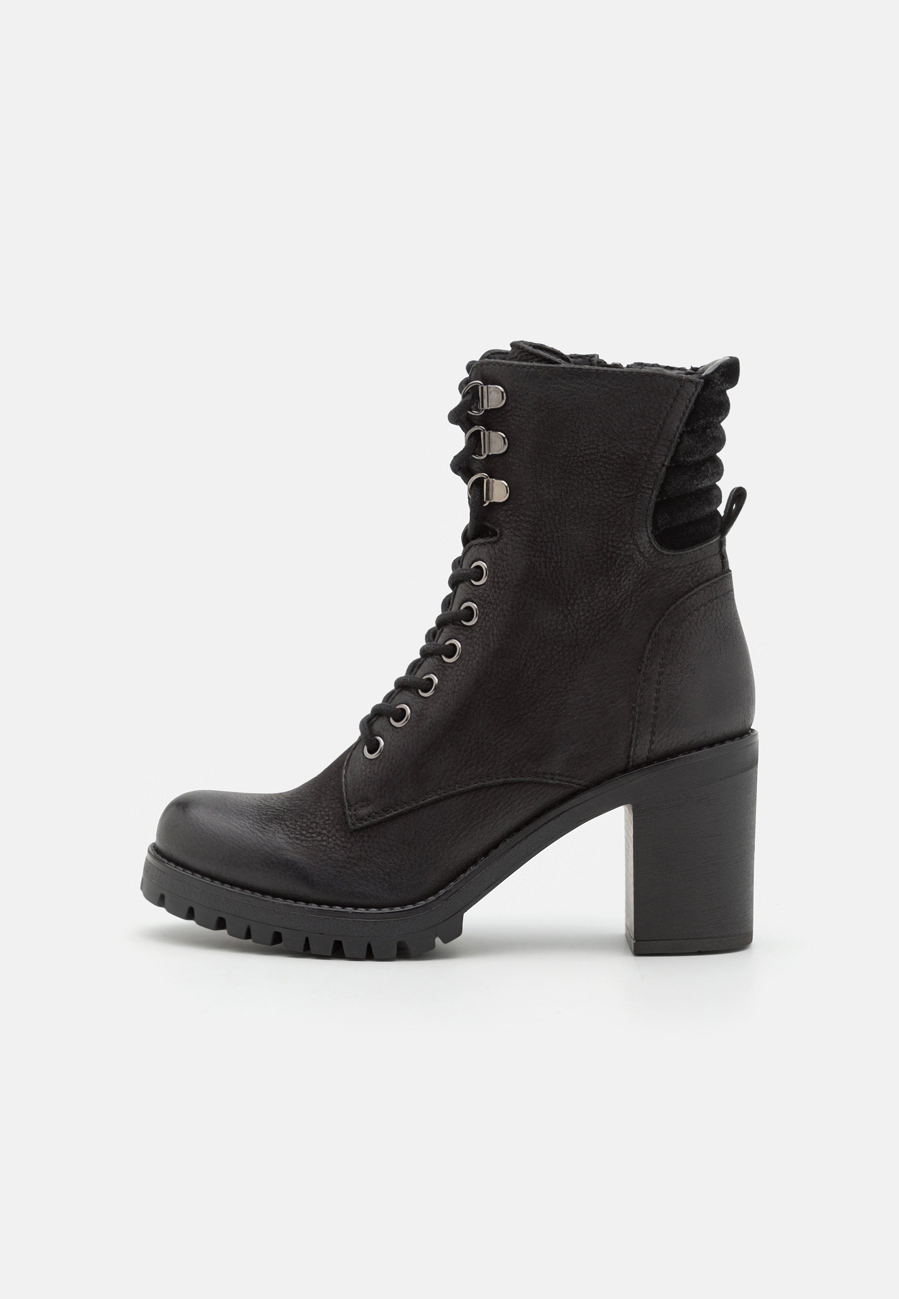 LEATHER - Lace-up ankle boots