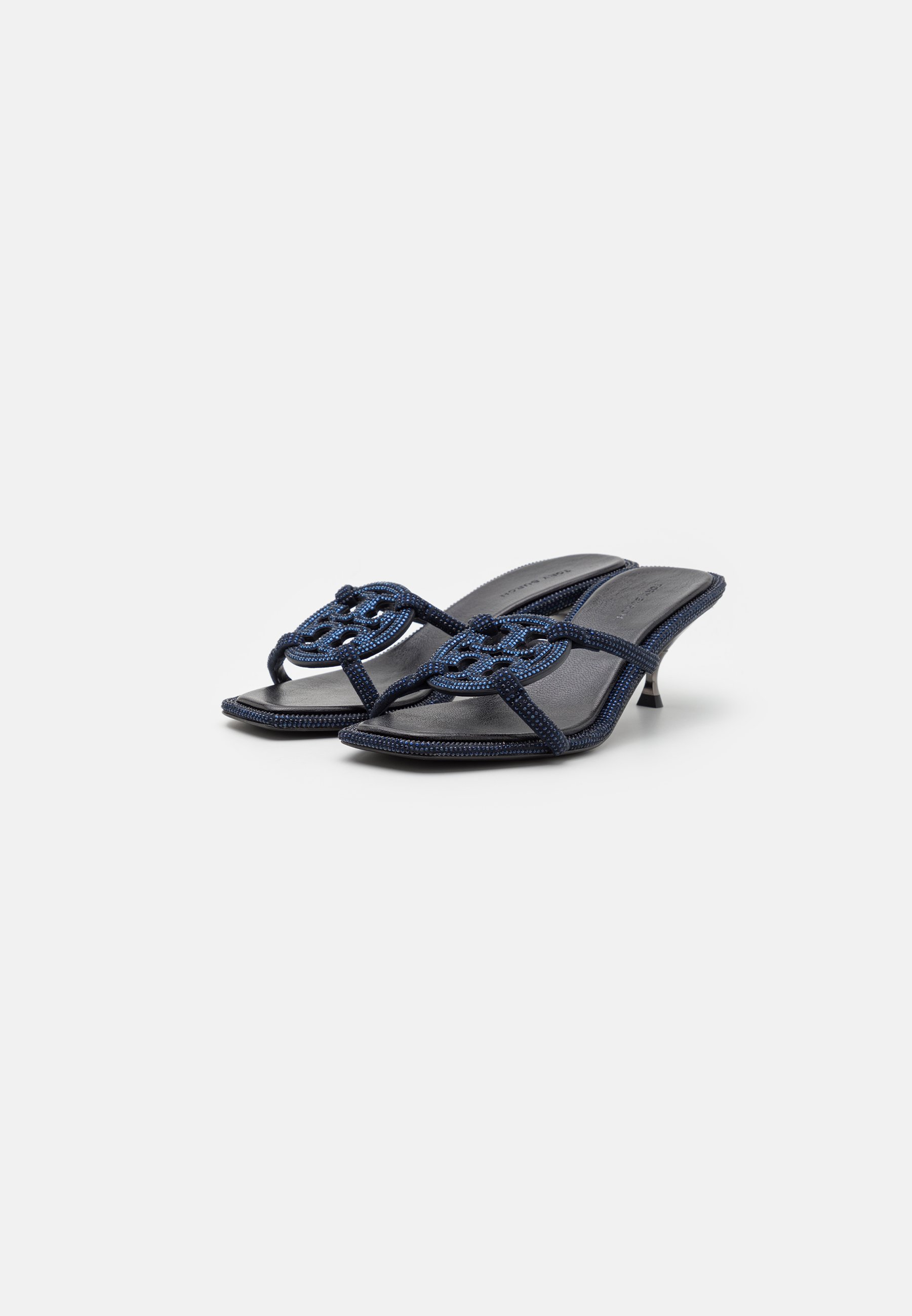 PAVE GEO BOMBE MILLER LOW HEEL - Heeled mules