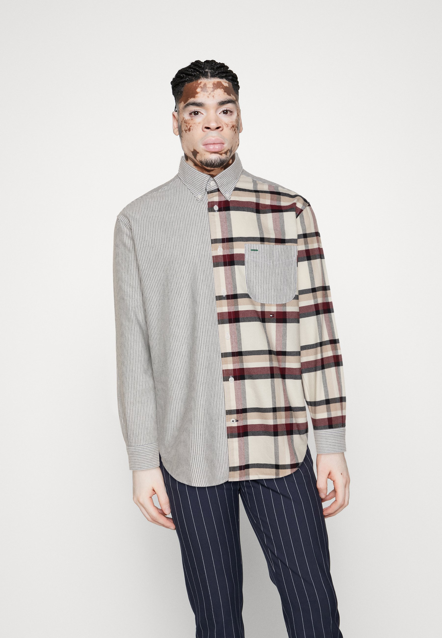 GLOBAL CHECK BLOCKING - Shirt