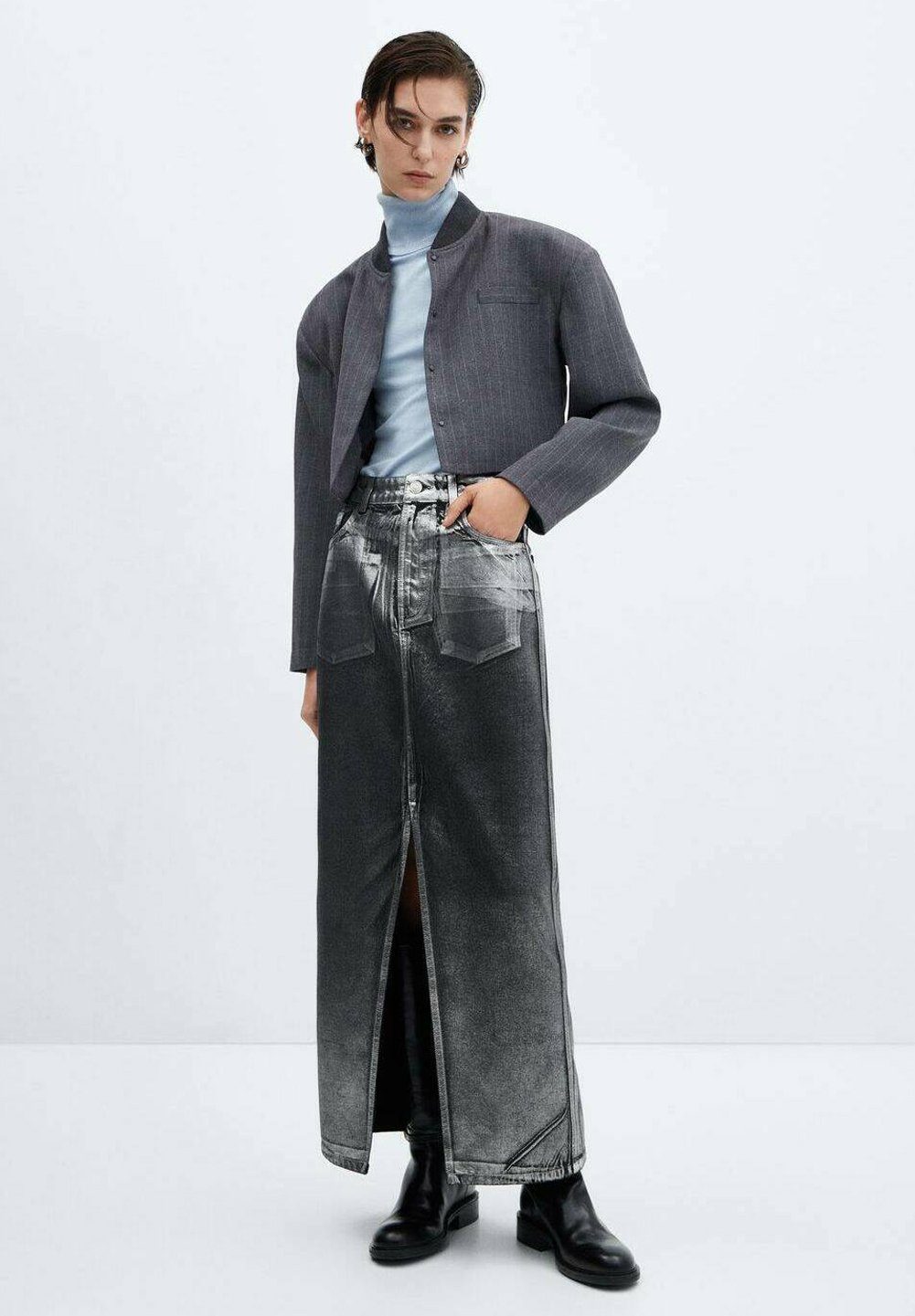 SHIMMER - Maxi skirt