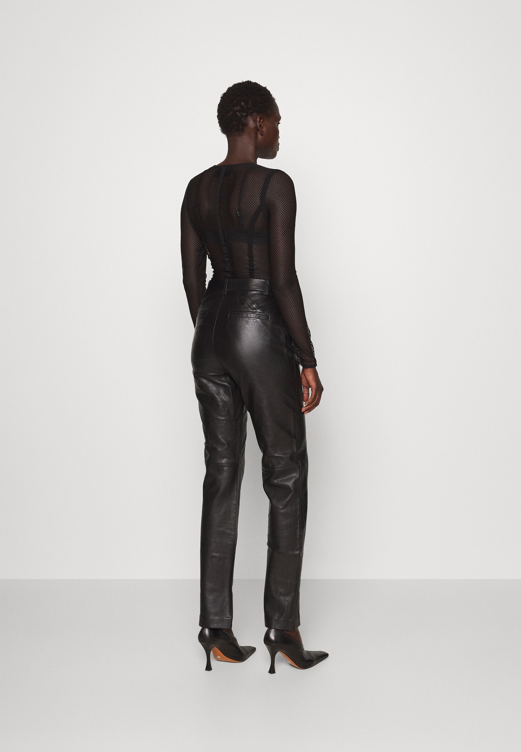 Leather trousers
