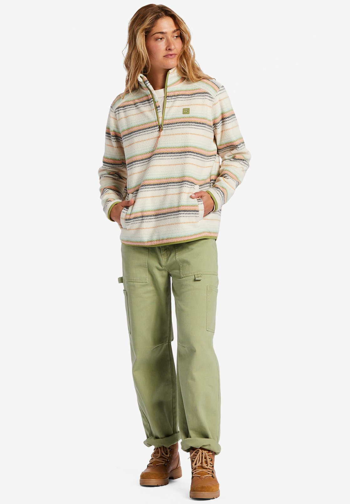 BOUNDARY MOCK 3 - Fleece jumper