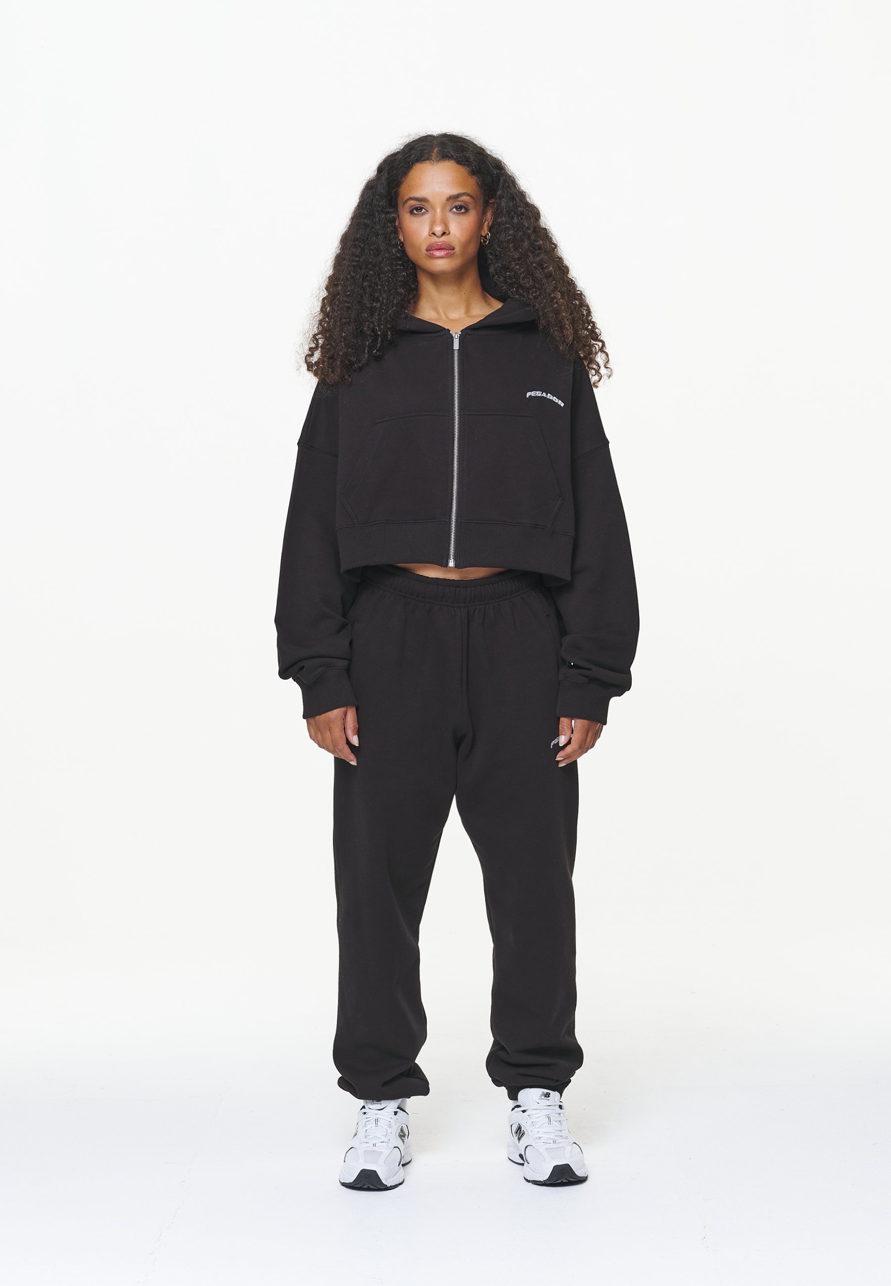 DORSET CROPPED ZIP HOODIE - Zip-up sweatshirt