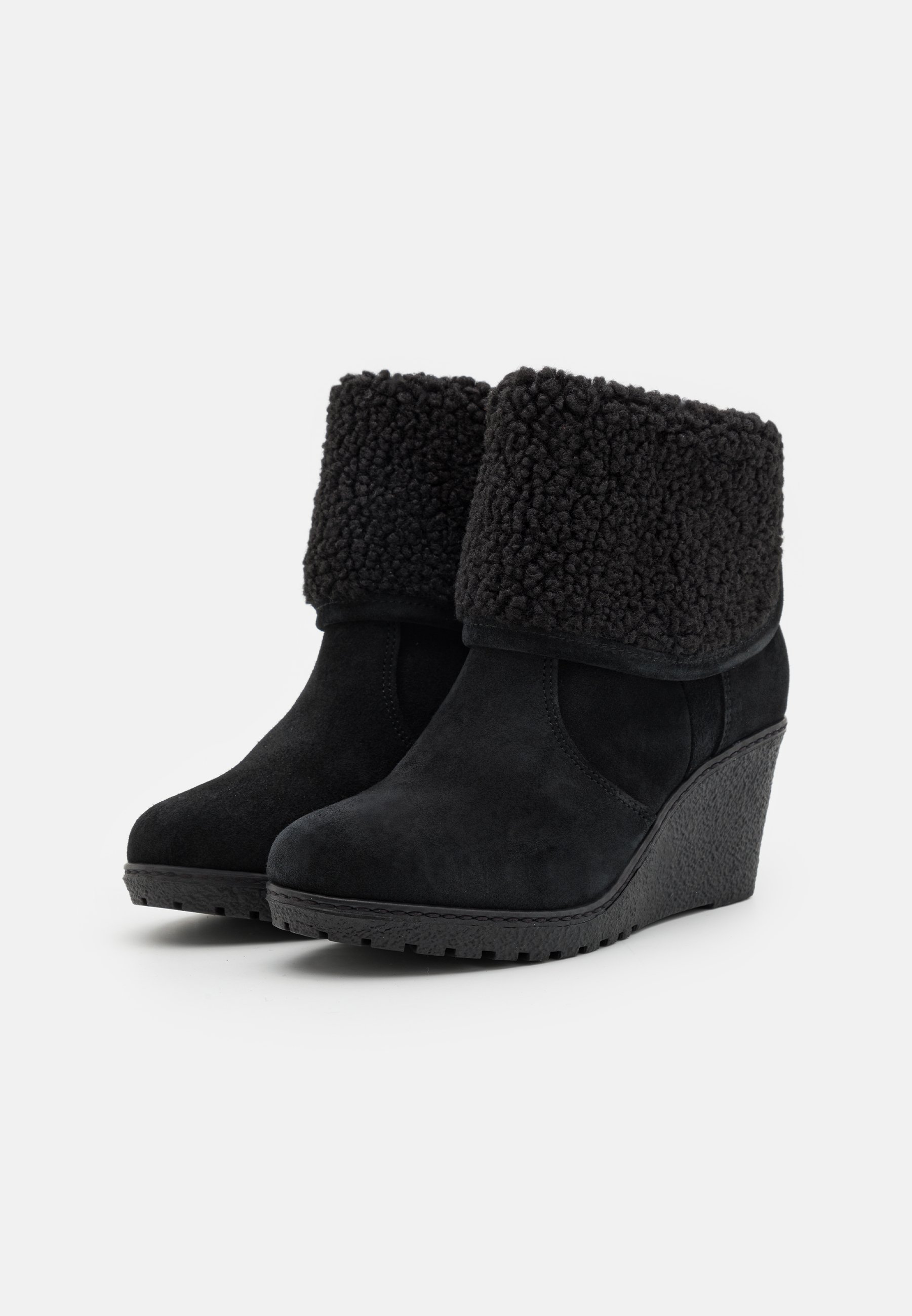 LEATHER- Ankle boots