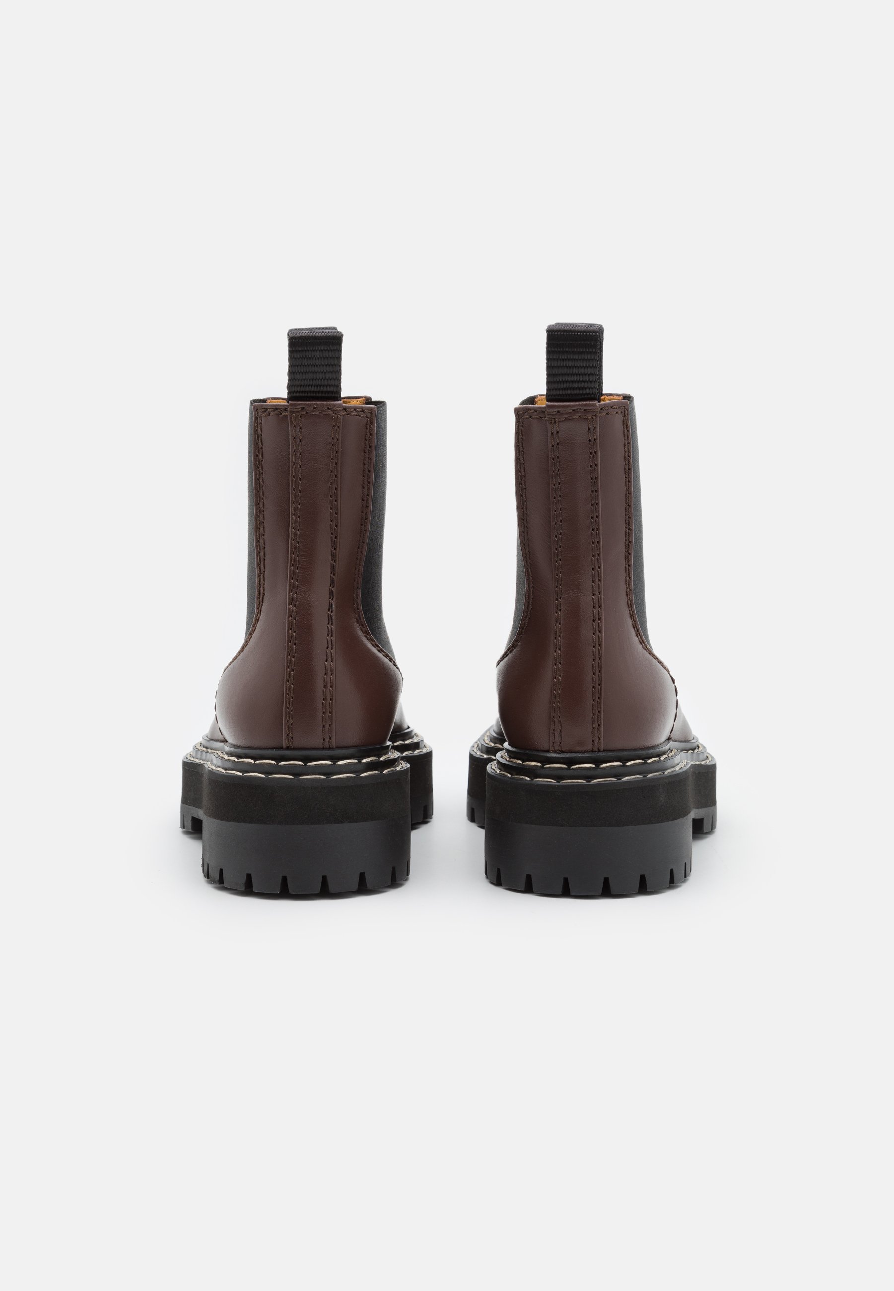 LUG SOLE CHELSEA BOOTS - Platform ankle boots