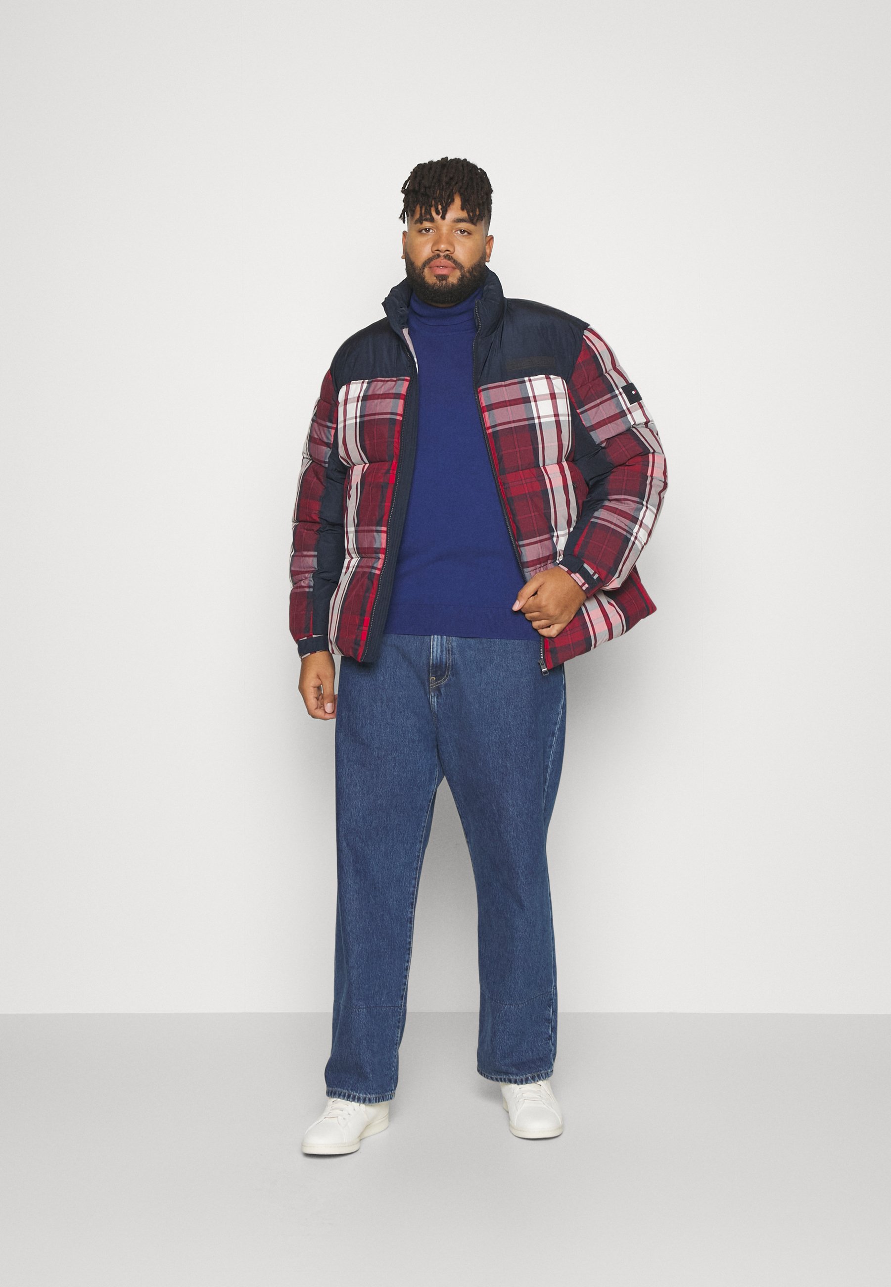 CHECK PUFFER JACKET - Winter jacket