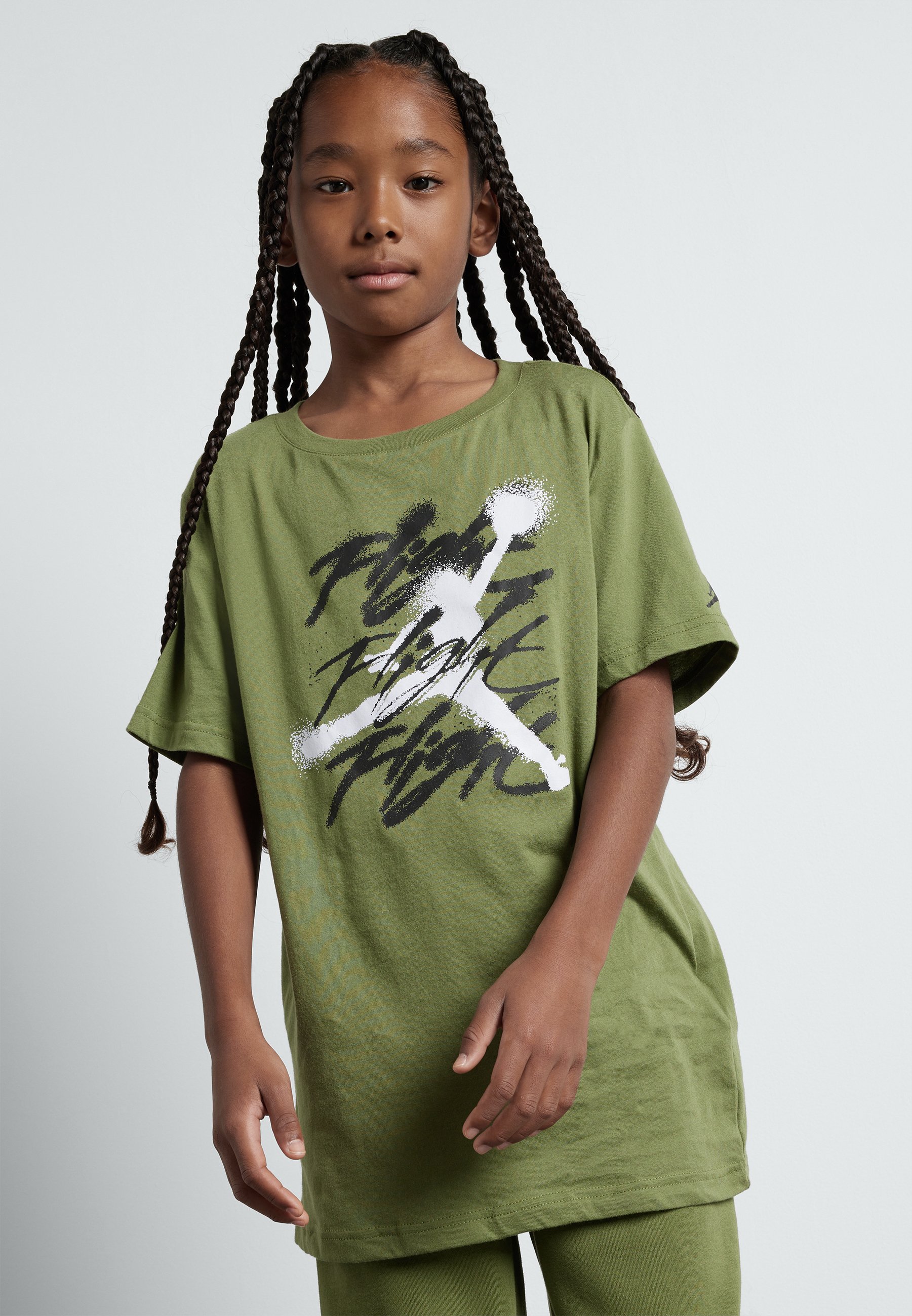 FLIGHT SPRAY TEE - Print T-shirt