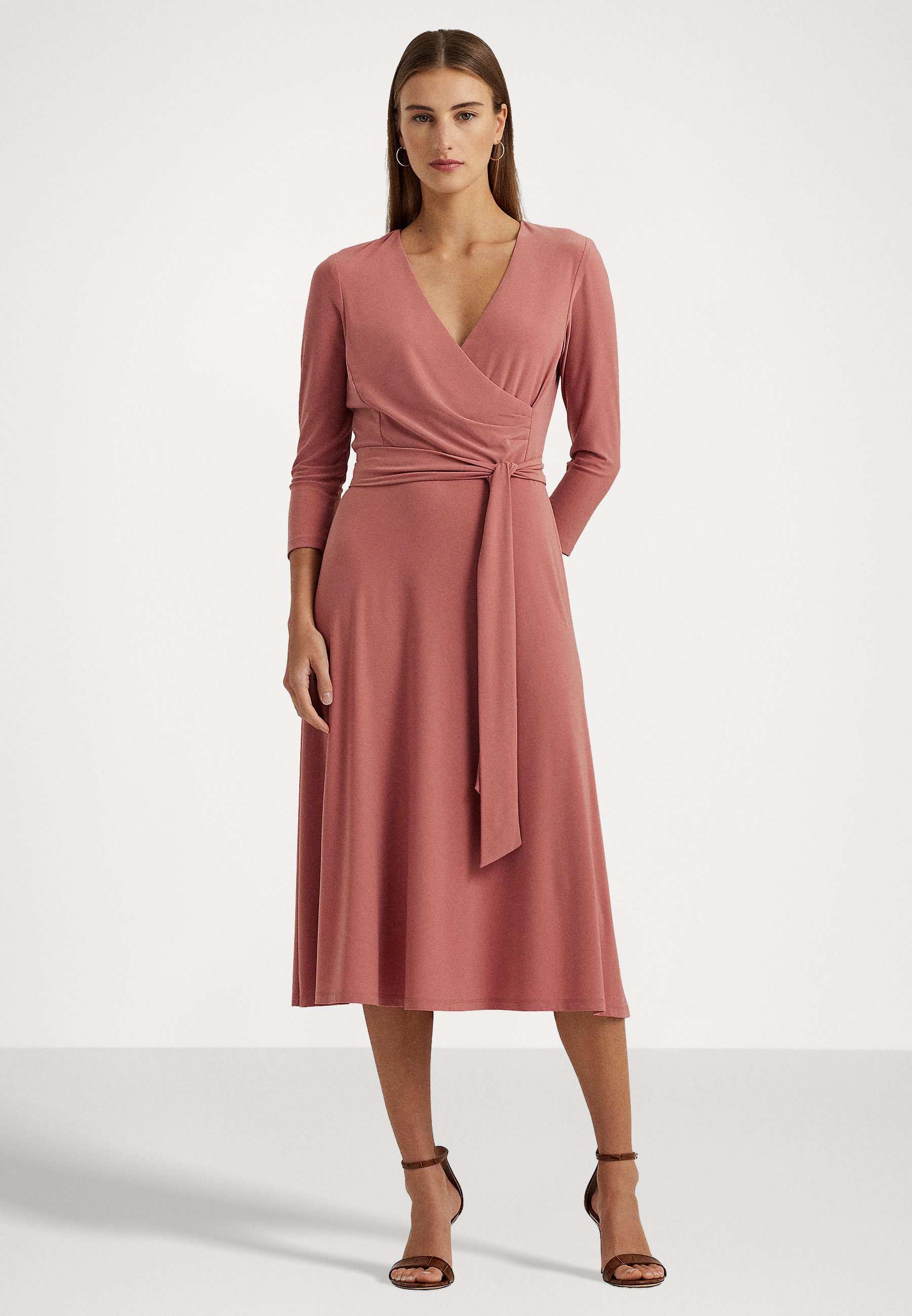 CARLYNA 3/4 SLEEVE DAY DRESS - Jersey dress