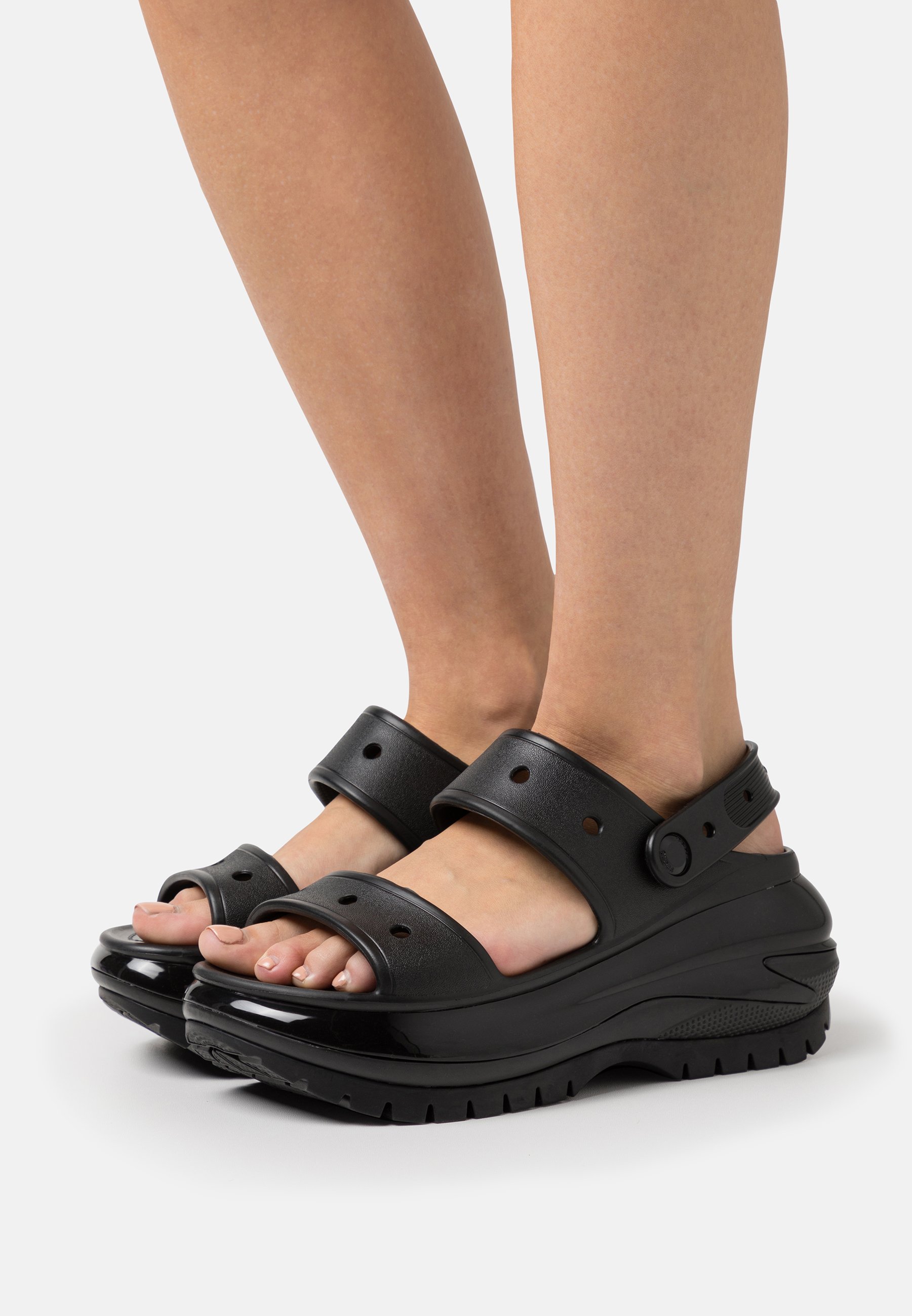 CLASSIC MEGA CRUSH - Heeled mules