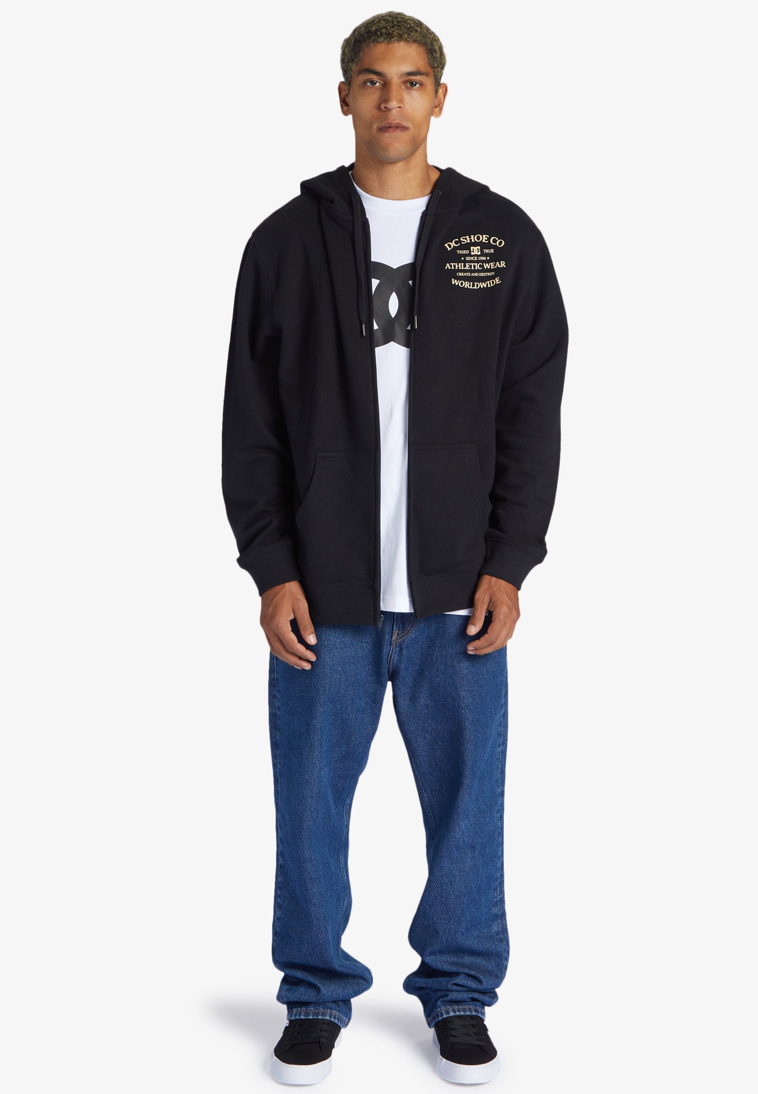 WORLD RENOWNED MIT REISSVERSCHLUSS FÜR MÄ - Zip-up sweatshirt