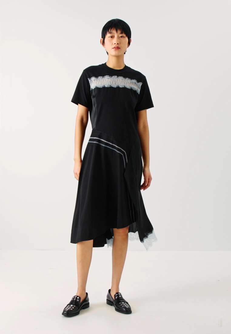 DECONSTRUCTED- Jersey dress