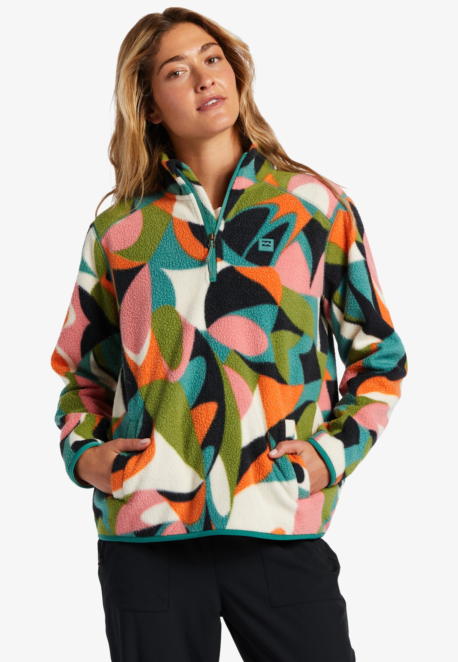 BOUNDARY MOCK 3 - Fleece jumper