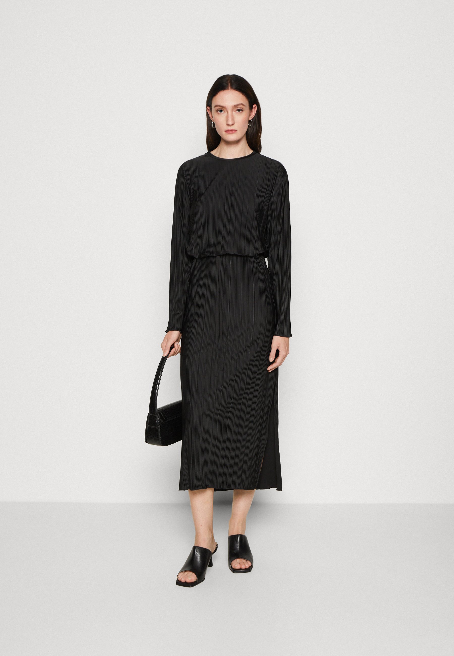 SLFELLIE PLISSE DRESS - Jersey dress