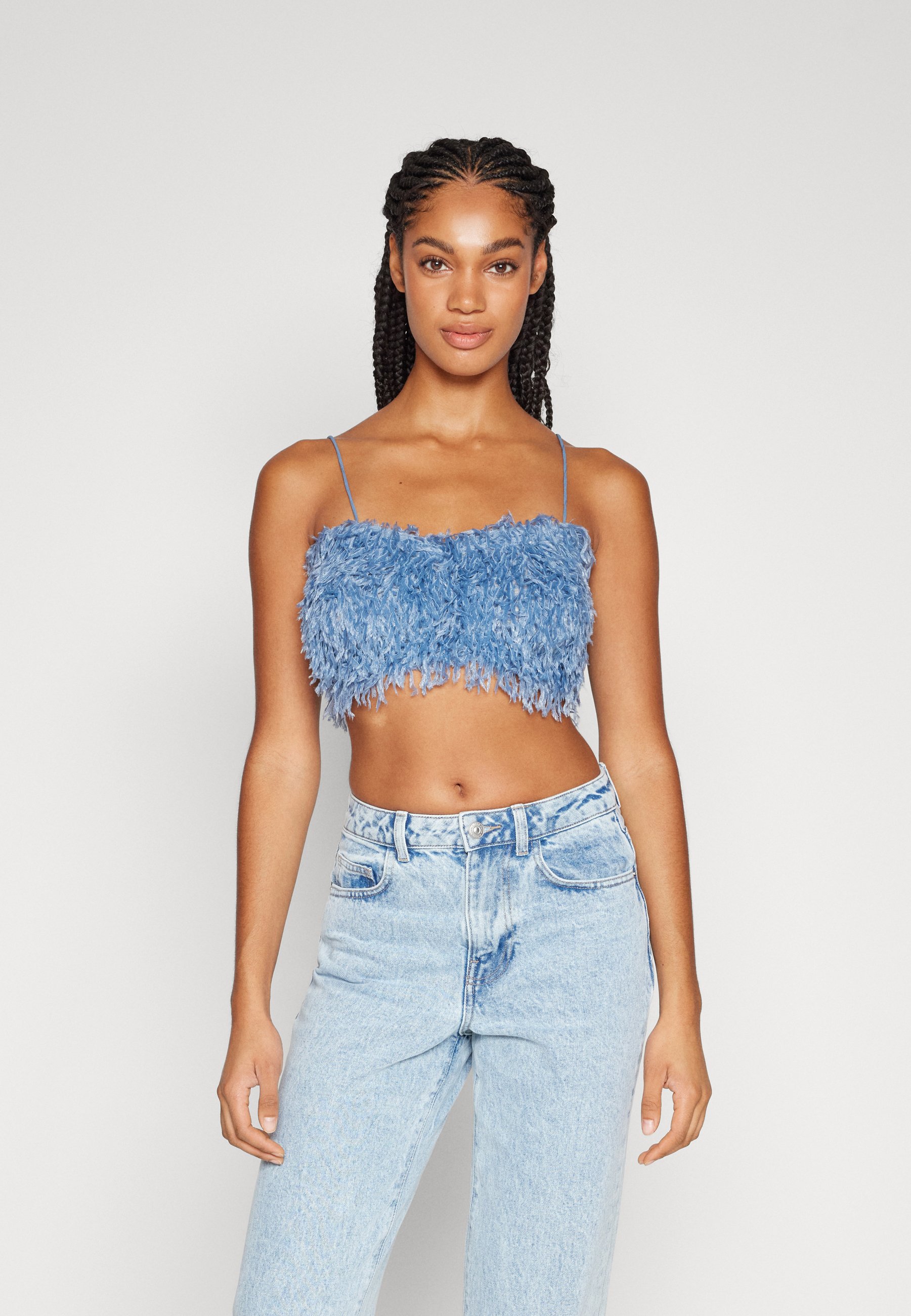 FAKE FEATHERS TOP - Top