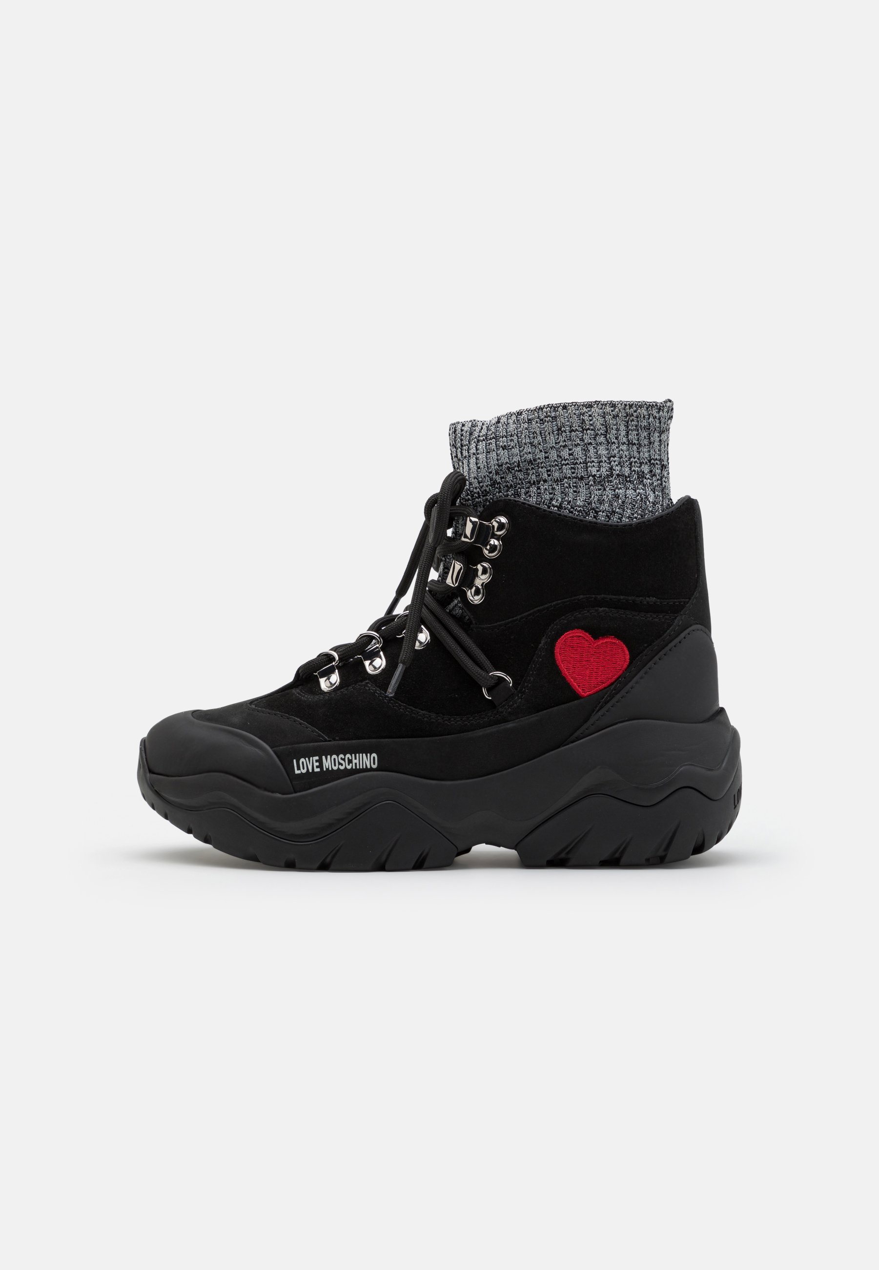 Lace-up ankle boots