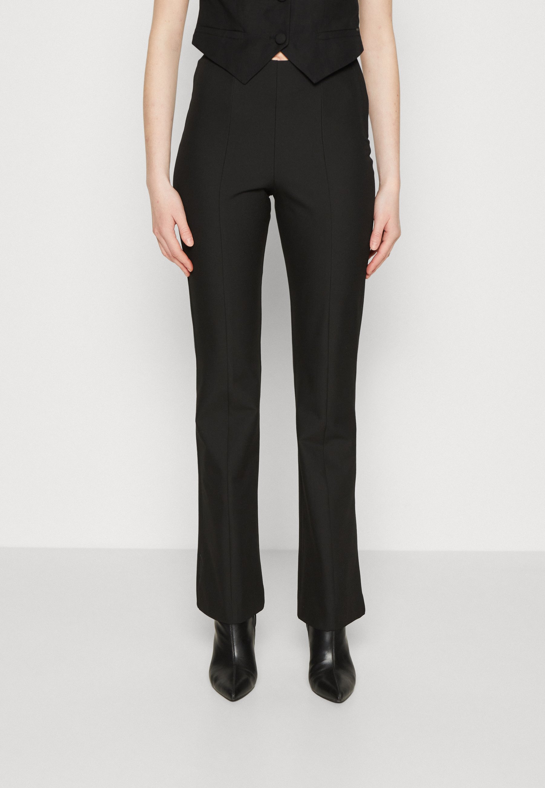 SLFELIANA SLIM FLARED PANT - Trousers