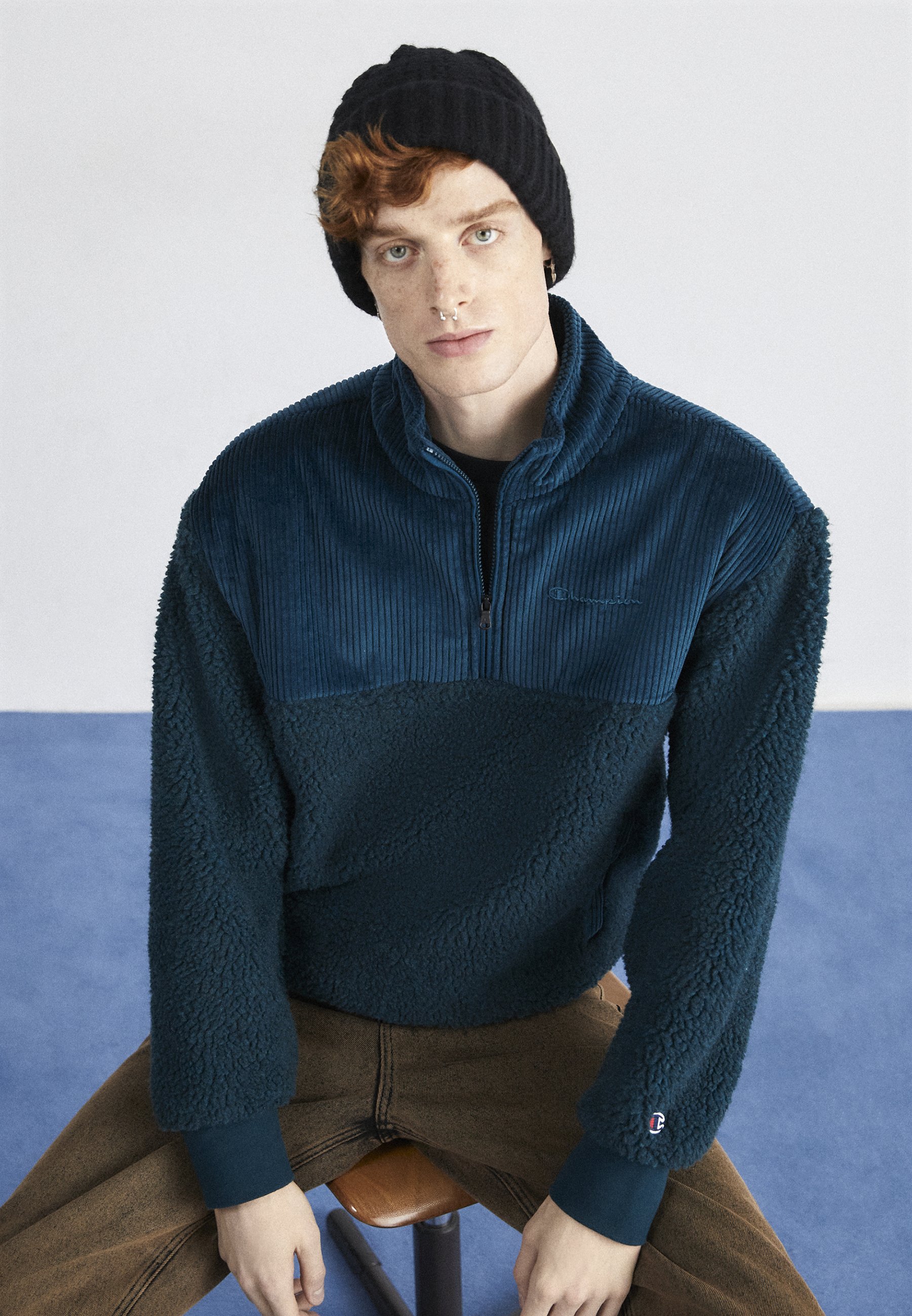 HALF ZIP TOP - Fleece jumper
