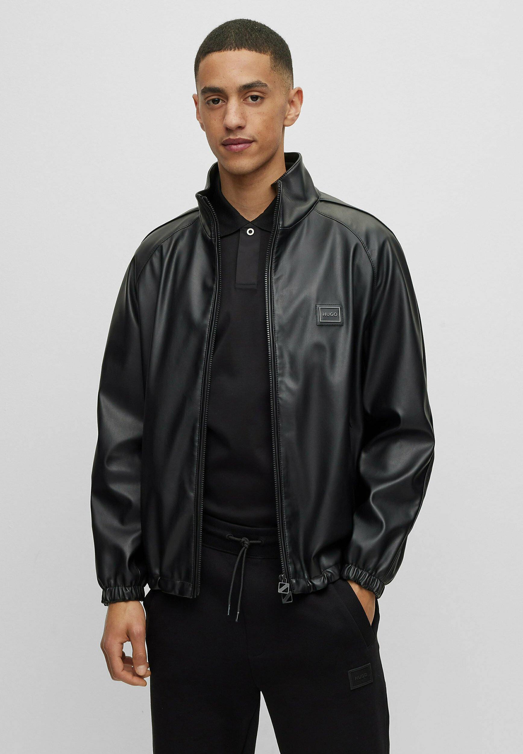 URANDO2331 - Faux leather jacket