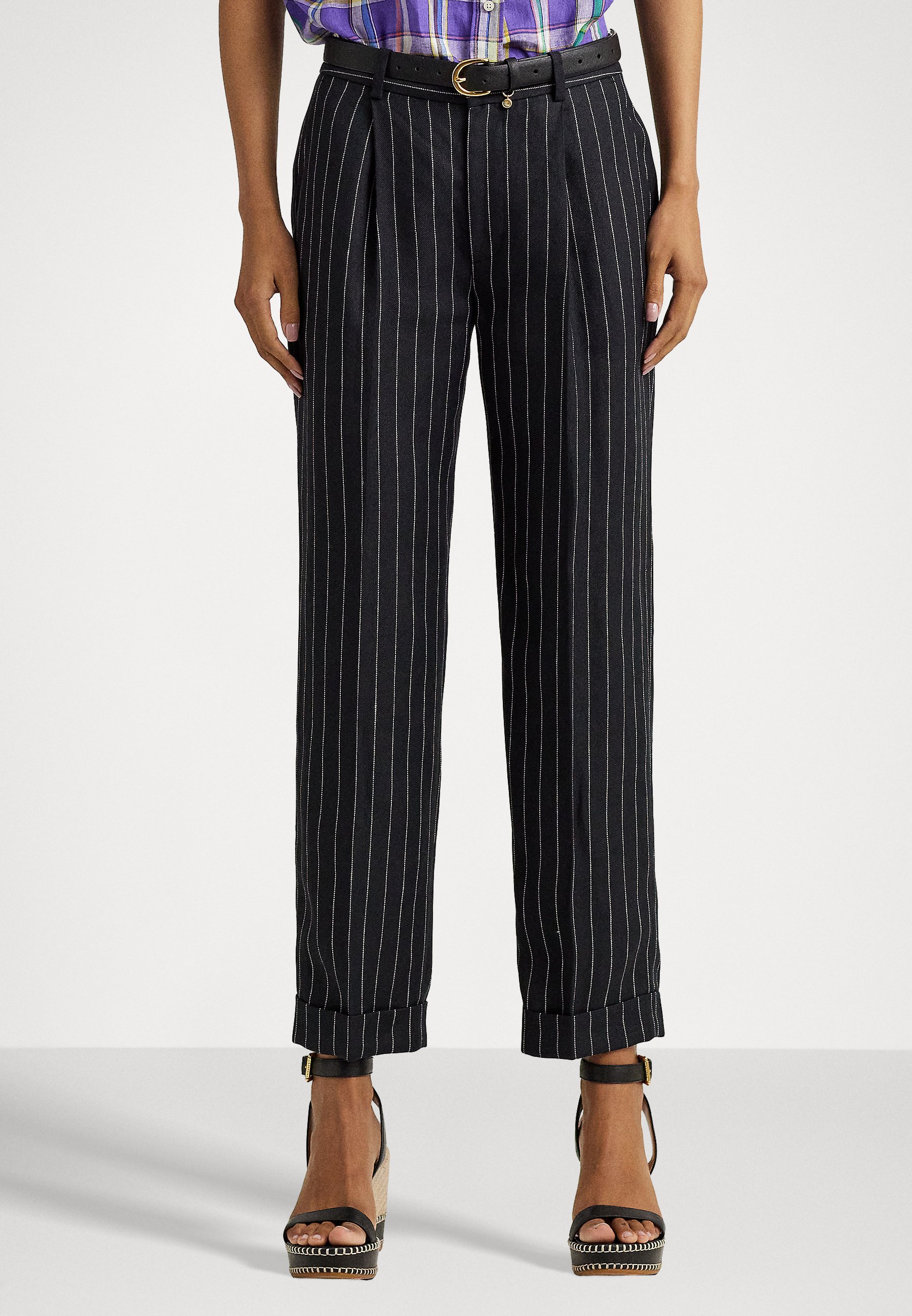 FENSKA PLEATED - Trousers