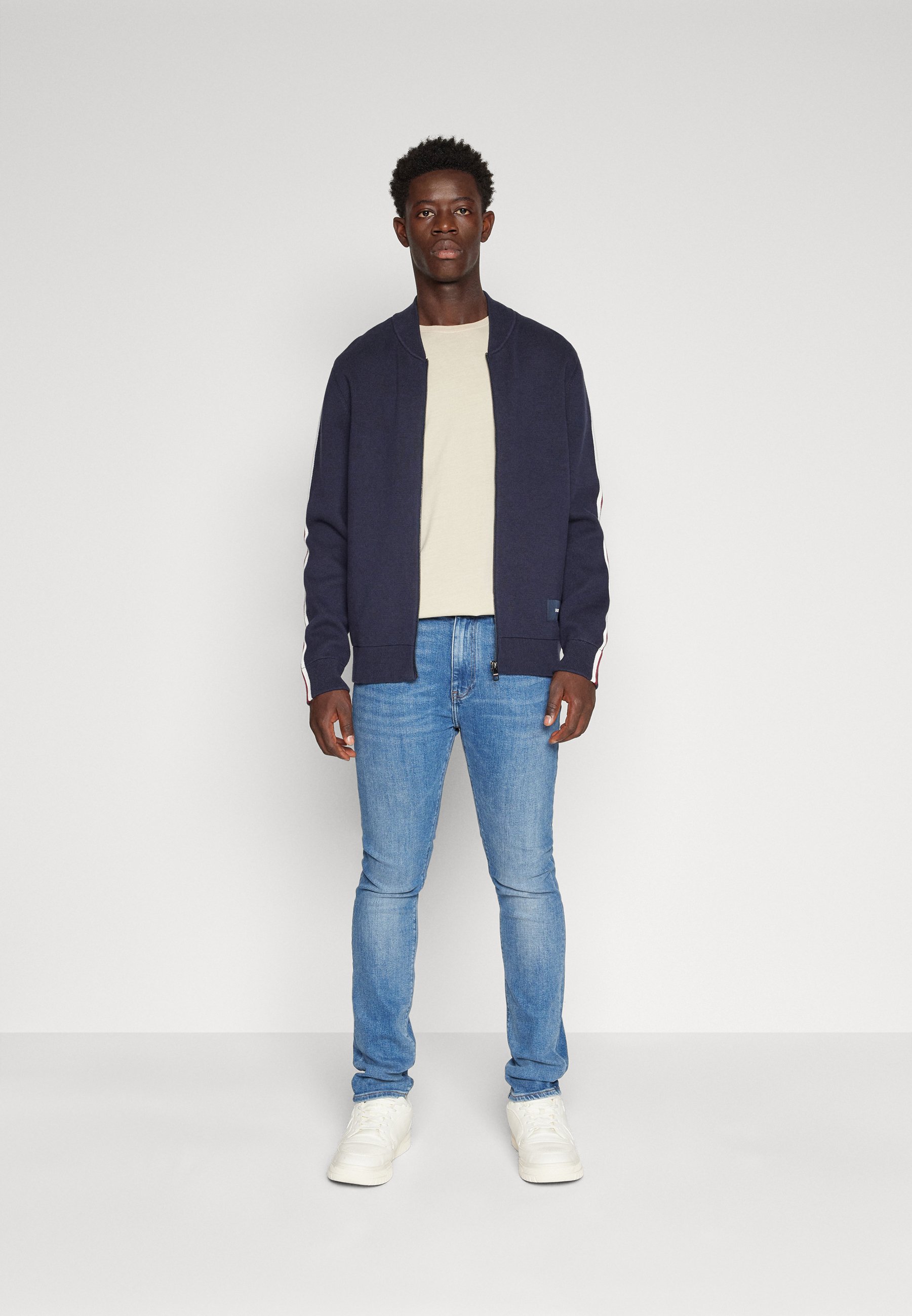 GLOBAL STRIPE BASEBALL - Cardigan