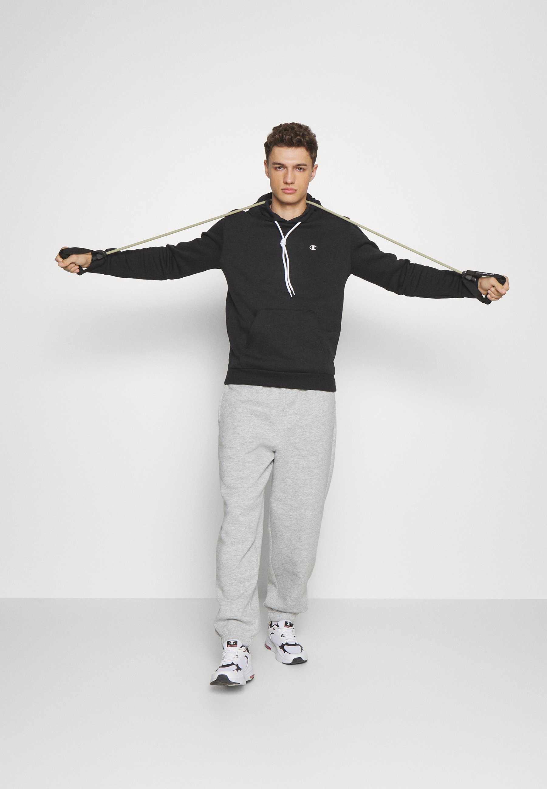 BASIC HOODED- Hoodie